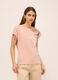 T-shirt in jersey di puro cotone donna_0