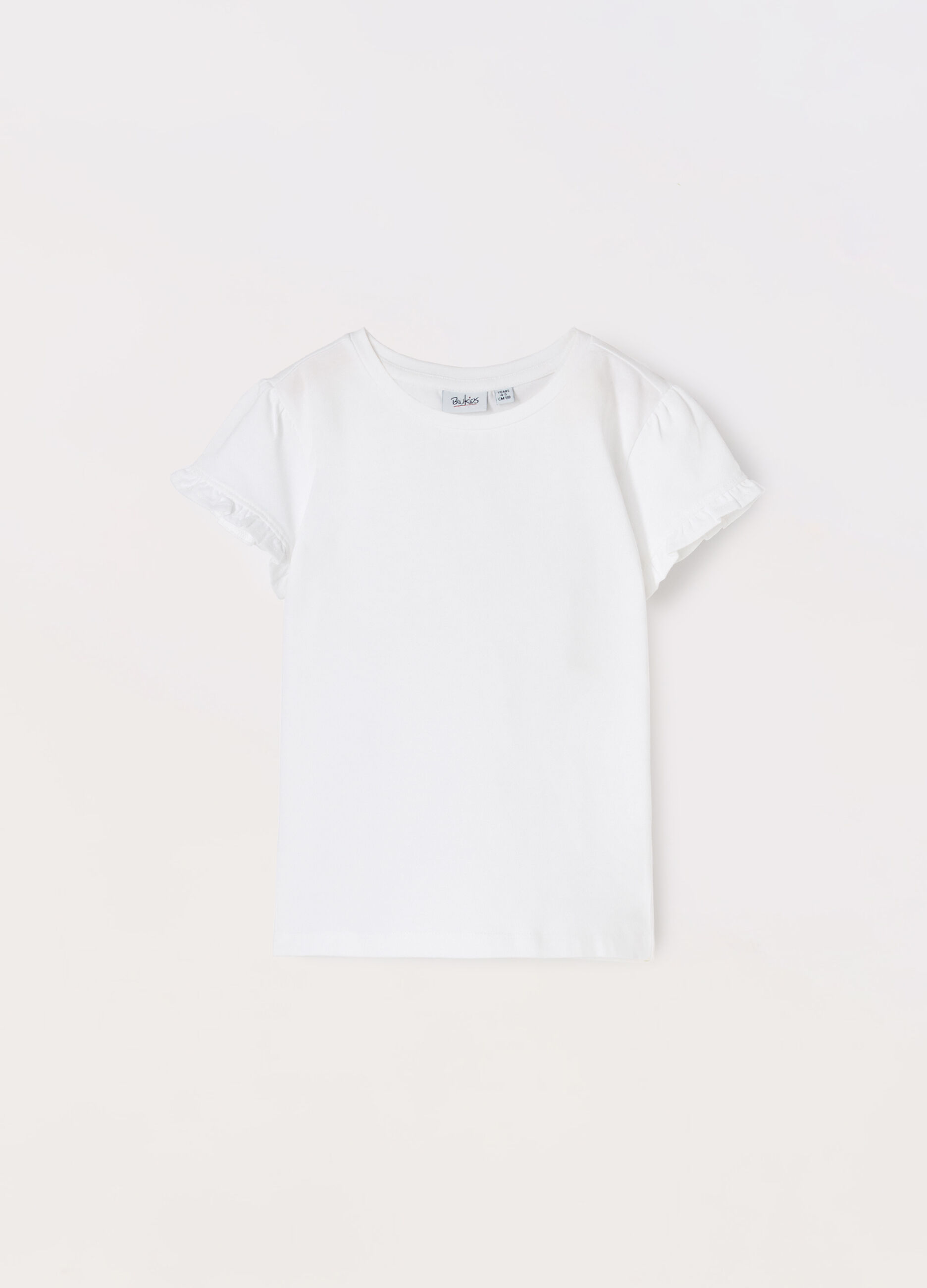 T-shirt in cotone stretch bambina_0