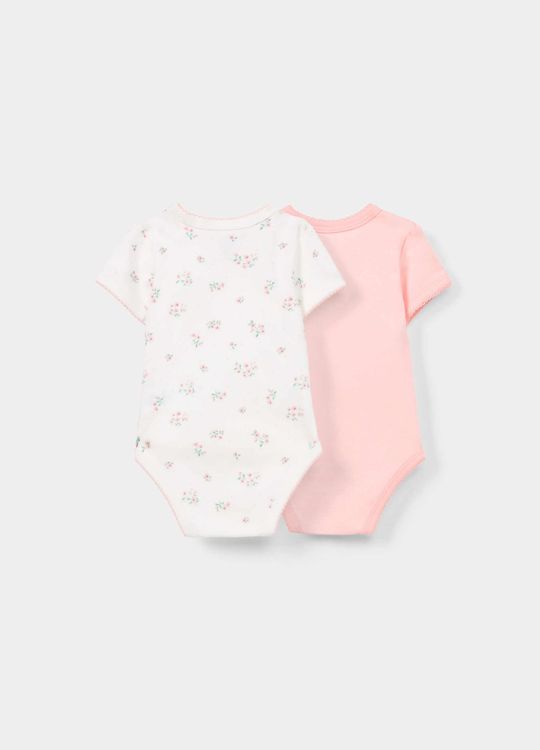 Pack 2 body in interlock di puro cotone neonata_1