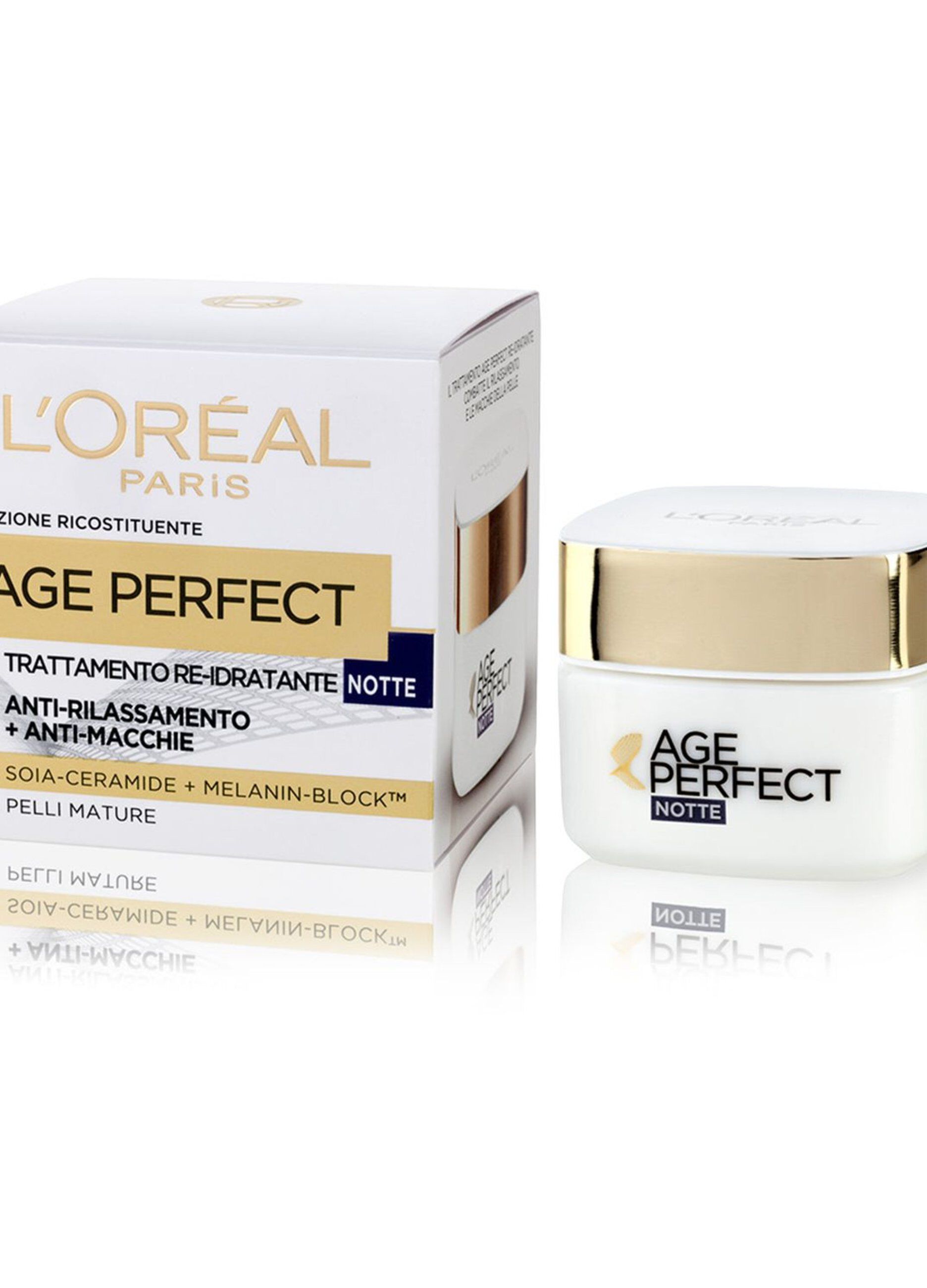 L'Oréal Paris Crema Viso Notte Age Perfect, per Pelli Mature, 50 ml._2