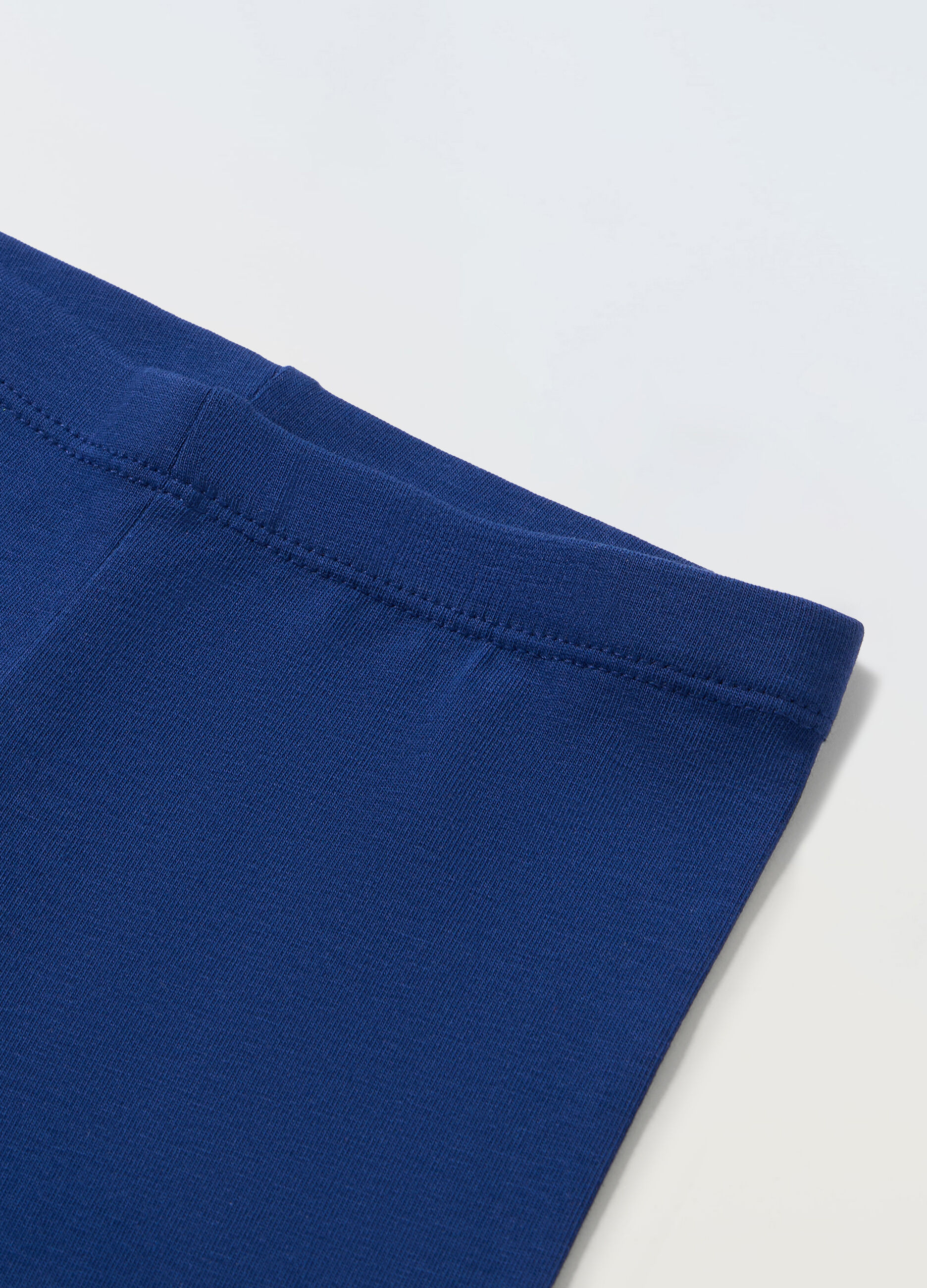 Leggings in cotone stretch bambina_1