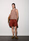Shorts regular fit in puro lino donna_0