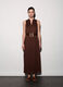 Abito lungo stretch donna_1