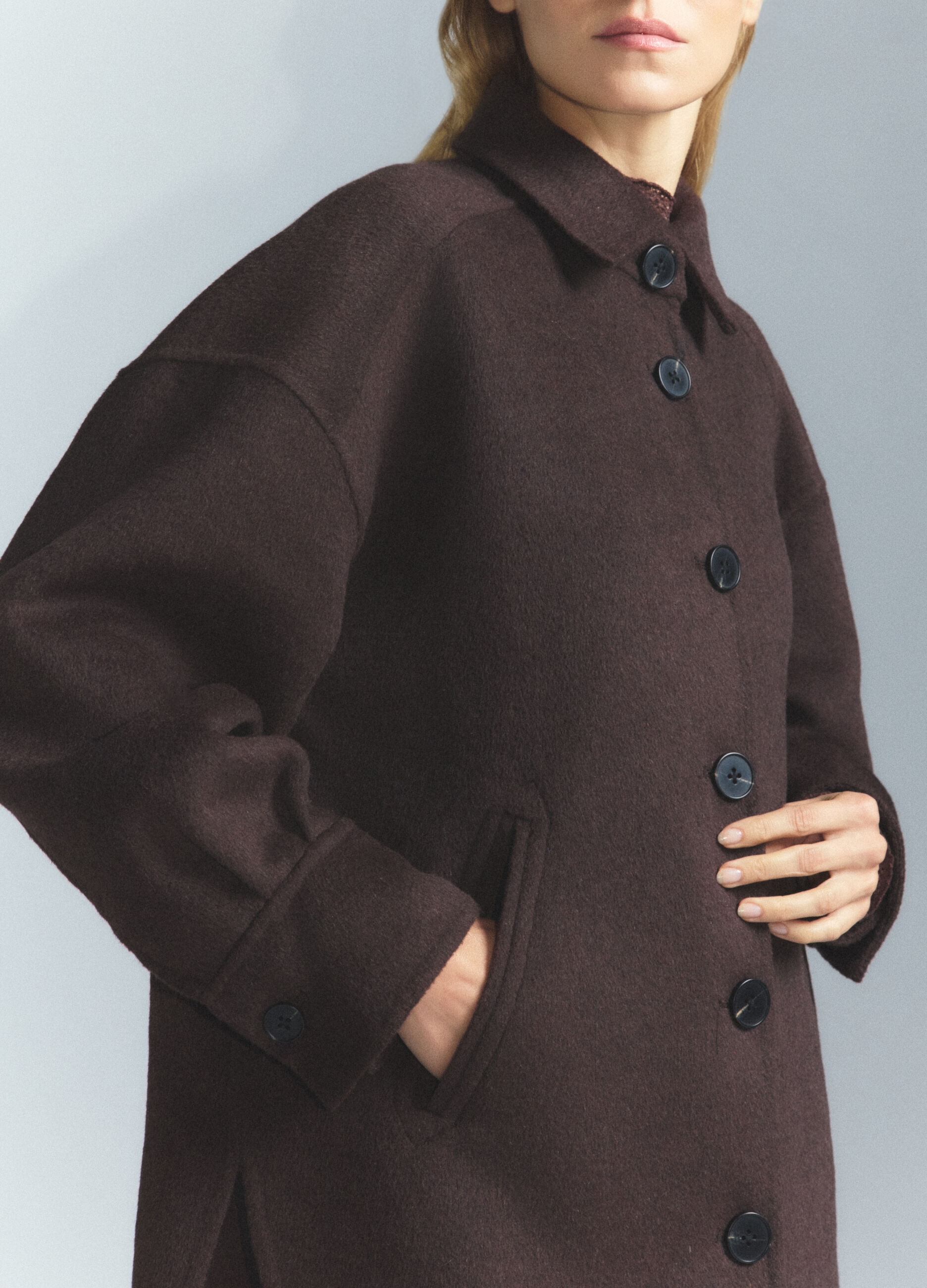 Cappotto misto lana donna_4