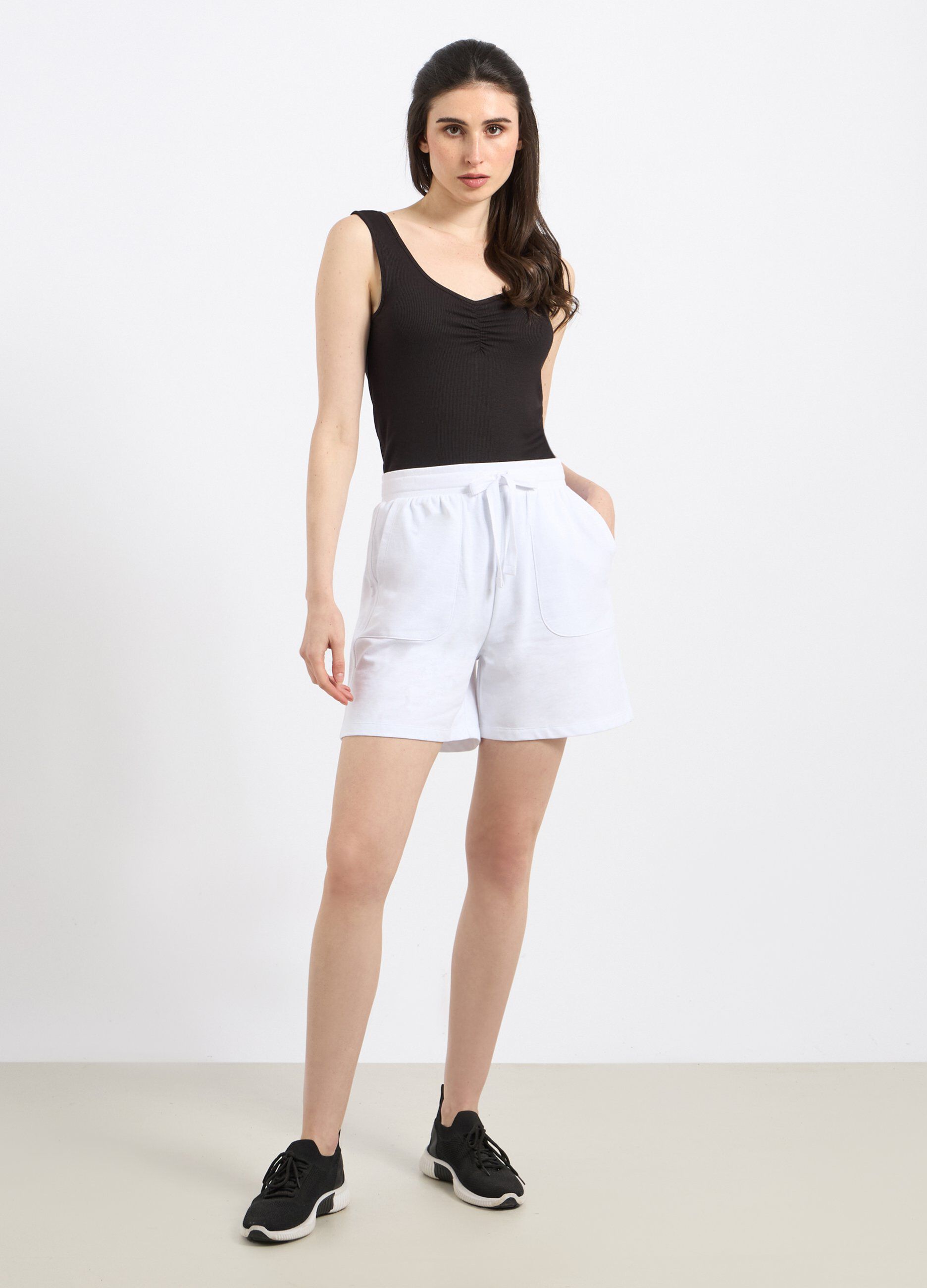 Bermuda in puro cotone donna_0
