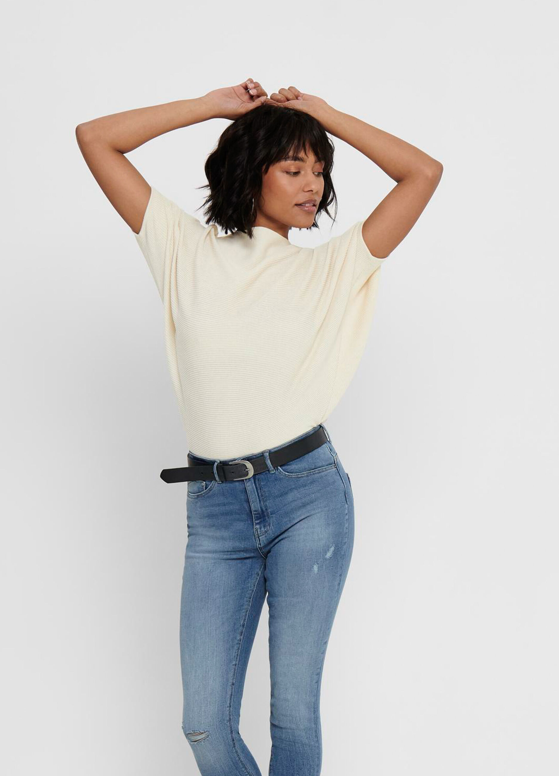 Maglia in costina donna_3