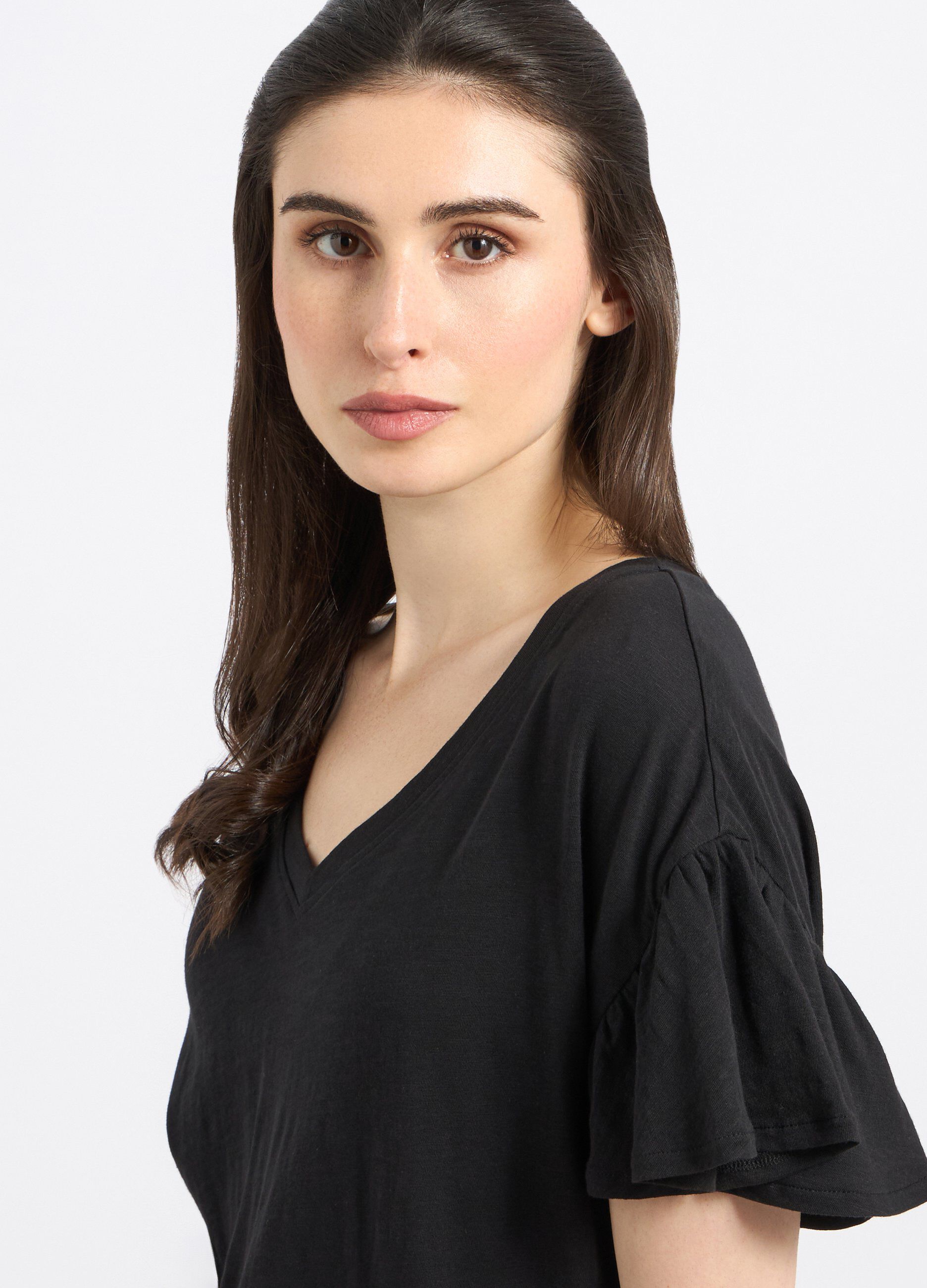 T-shirt in puro cotone donna_2