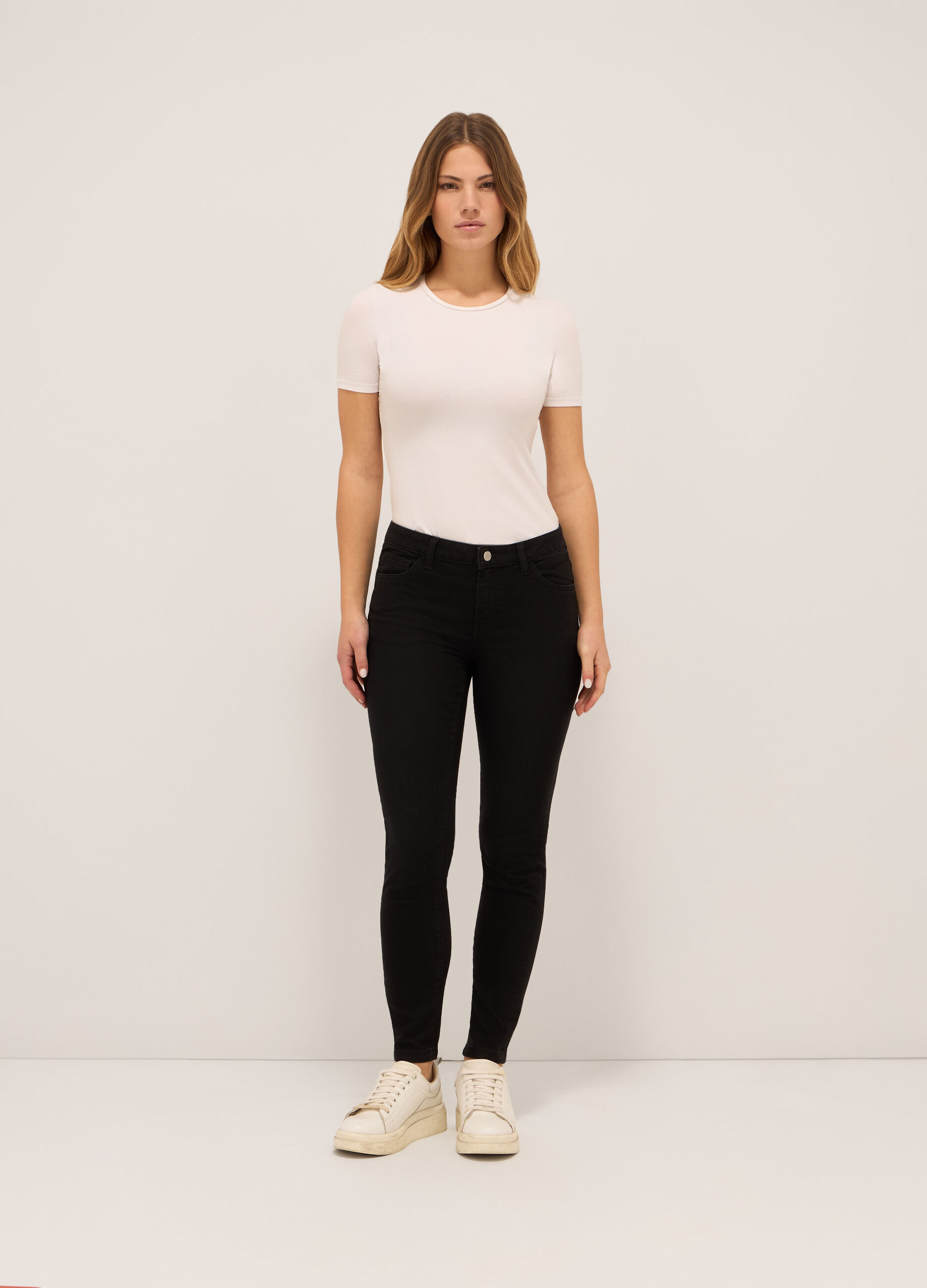 Treggings stretch denim donna_0