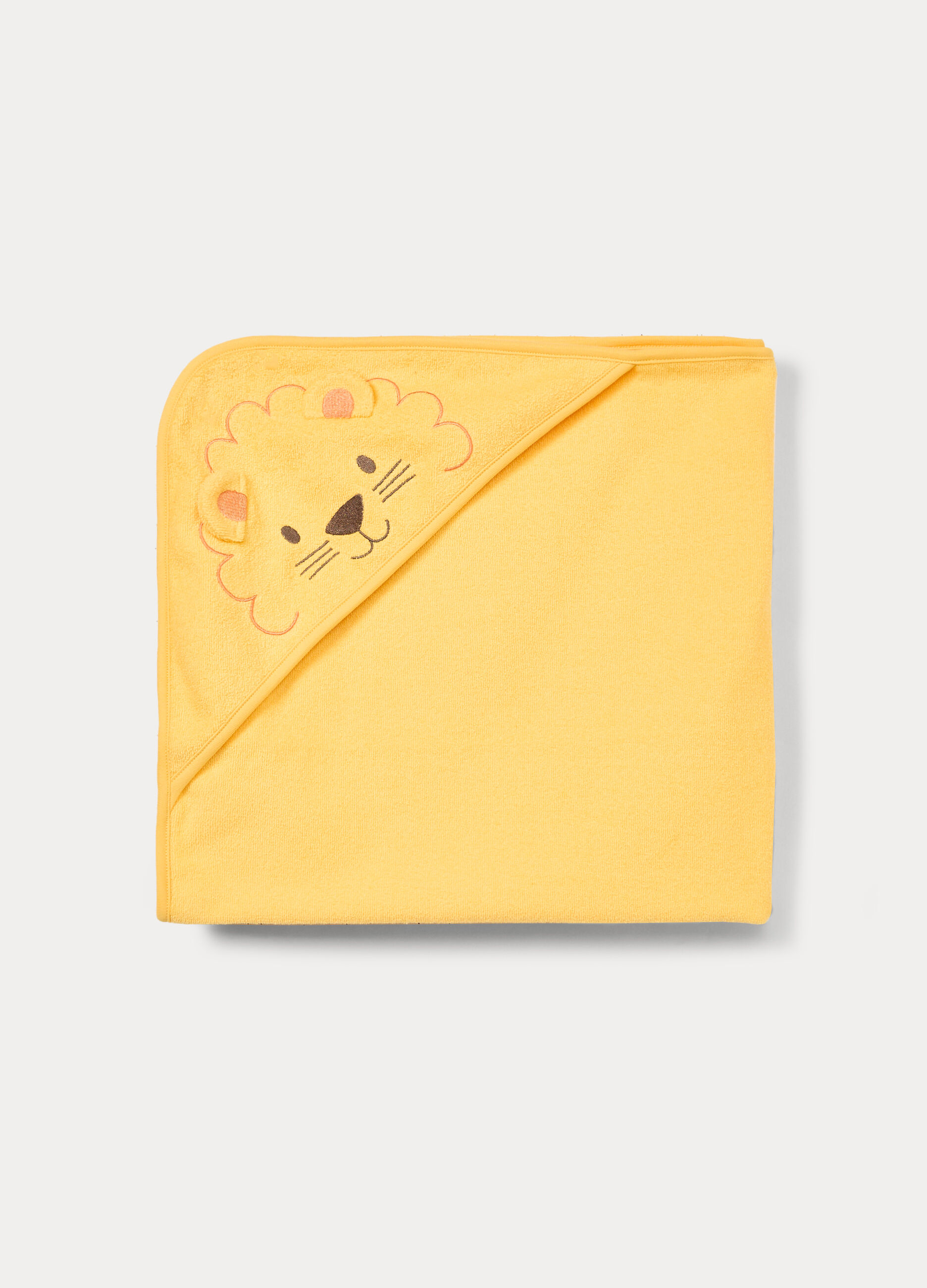 Asciugamano in spugna misto cotone neonata_0