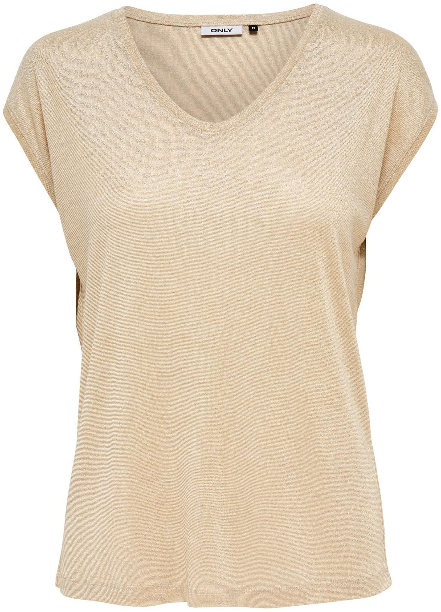 T-shirt in lurex donna_2