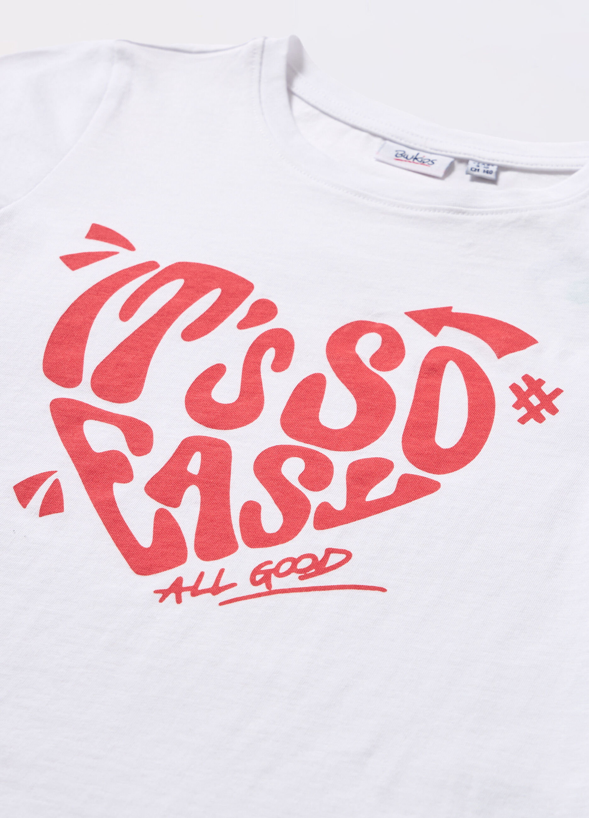 T-shirt in jersey di puro cotone ragazza_1