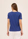 T-shirt in jersey slub di puro cotone donna_1