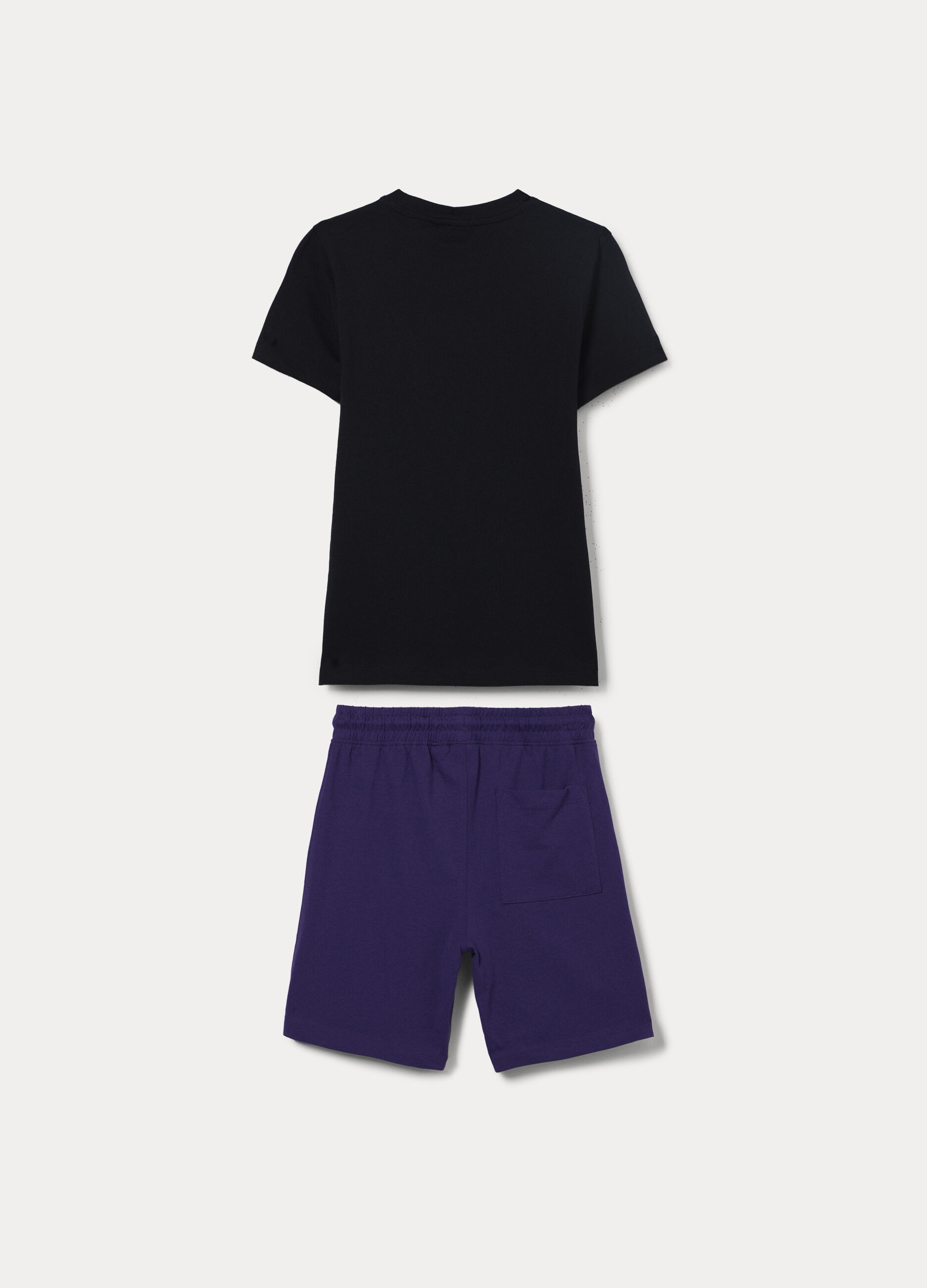 Jogging set in jersey di puro cotone ragazzo_1