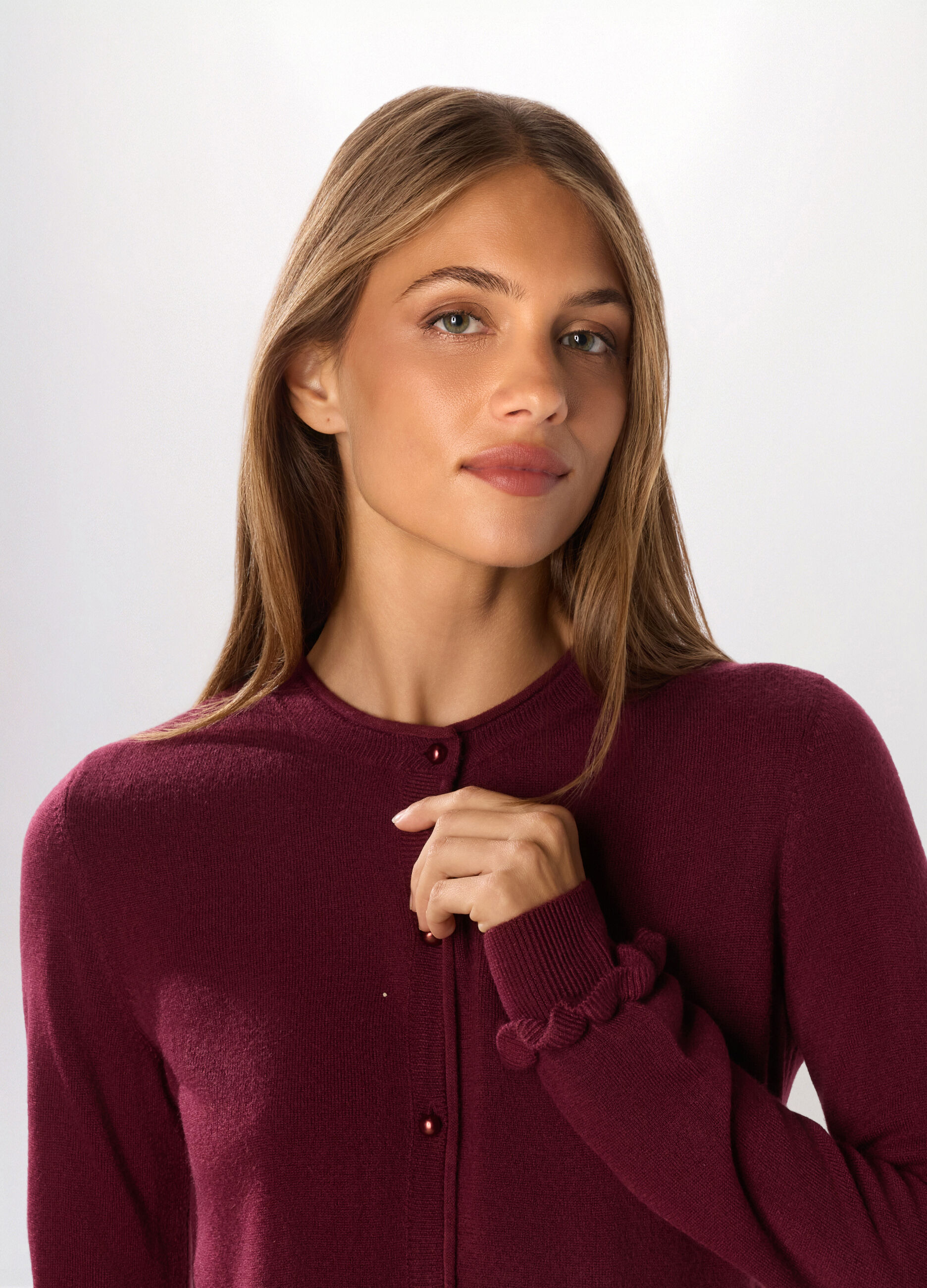 Cardigan tricot donna_2