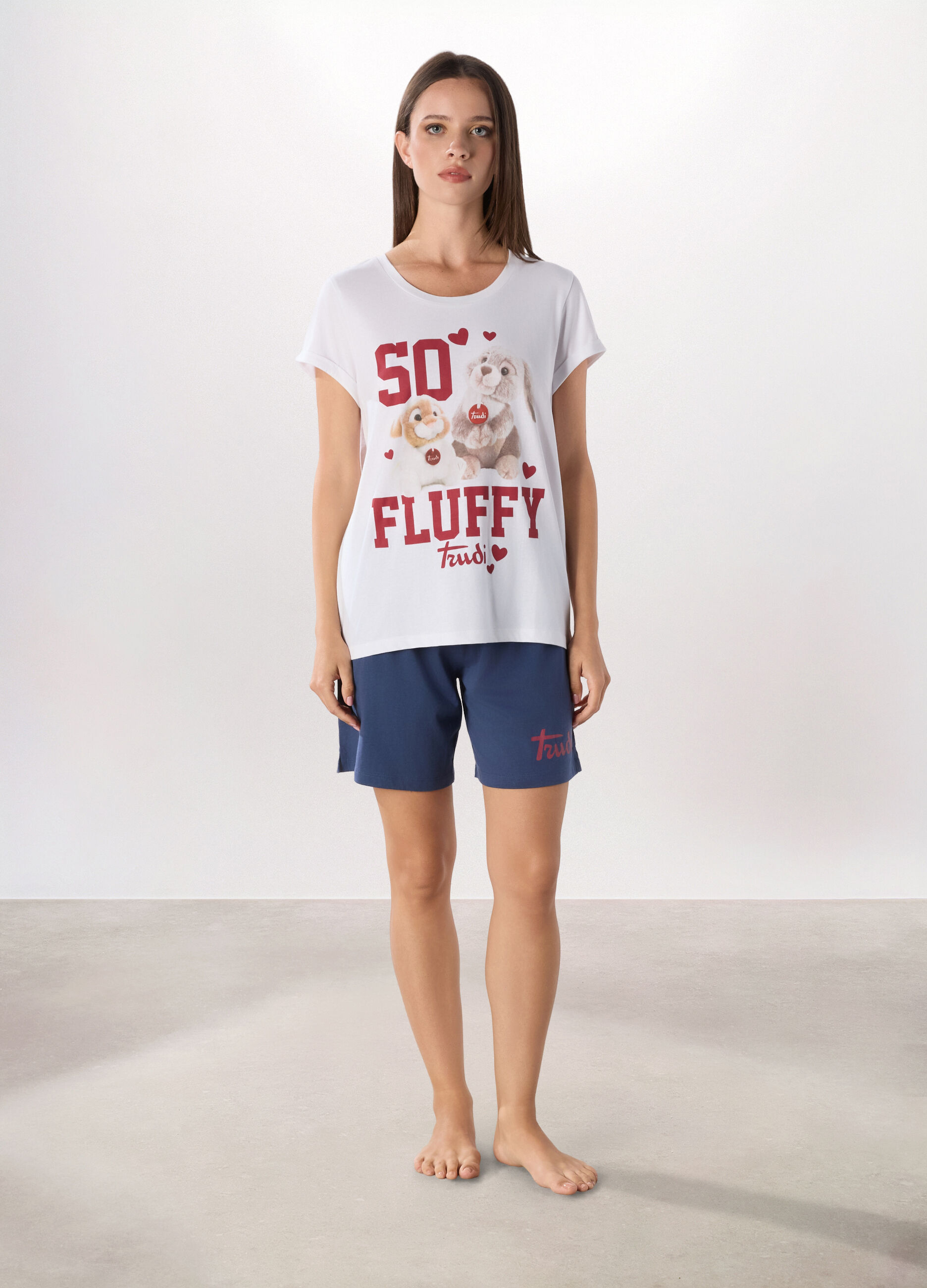 Set pigiama Trudy in jersey di puro cotone donna_0