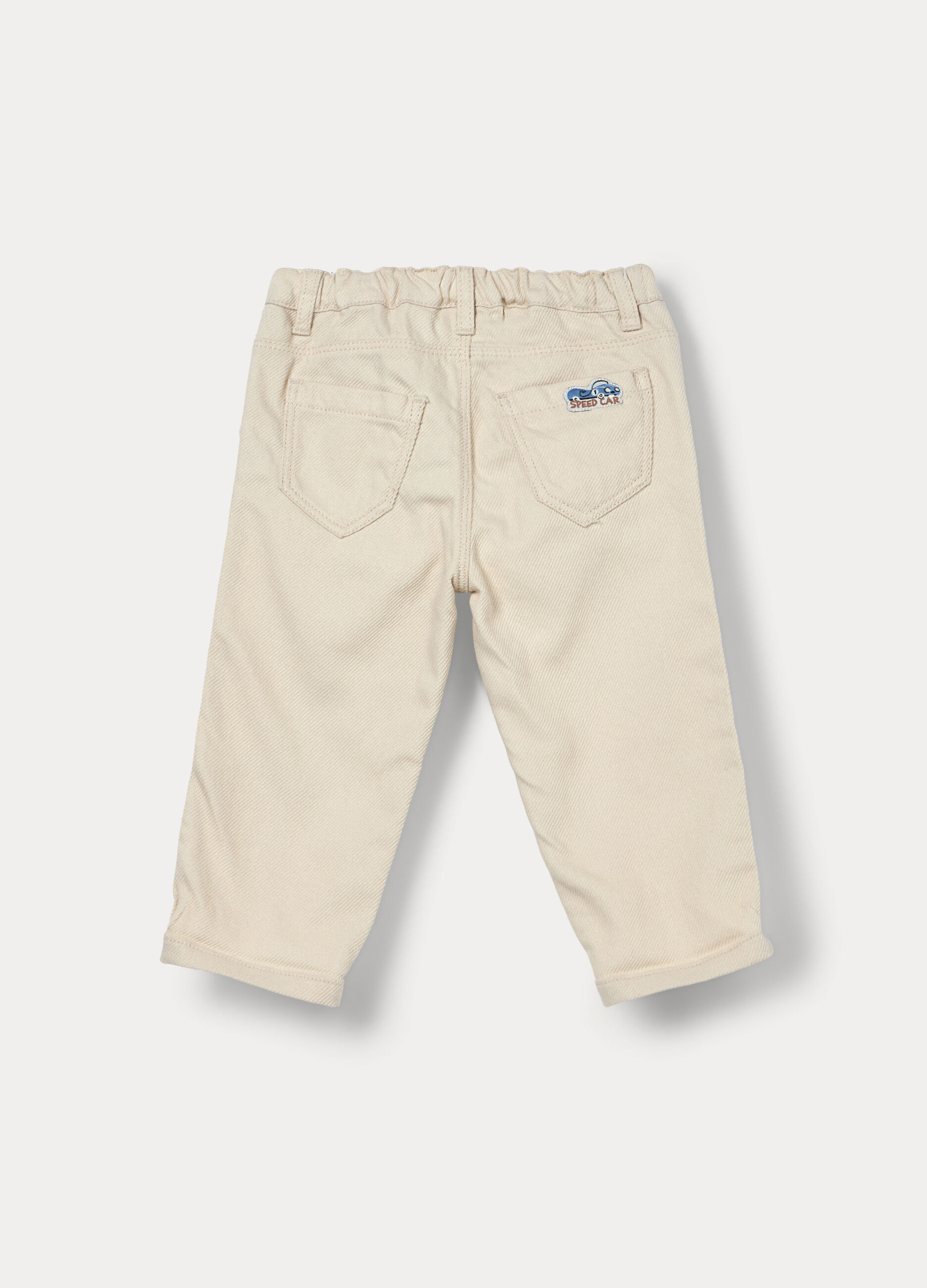 Pantaloni in puro cotone bimbo_1