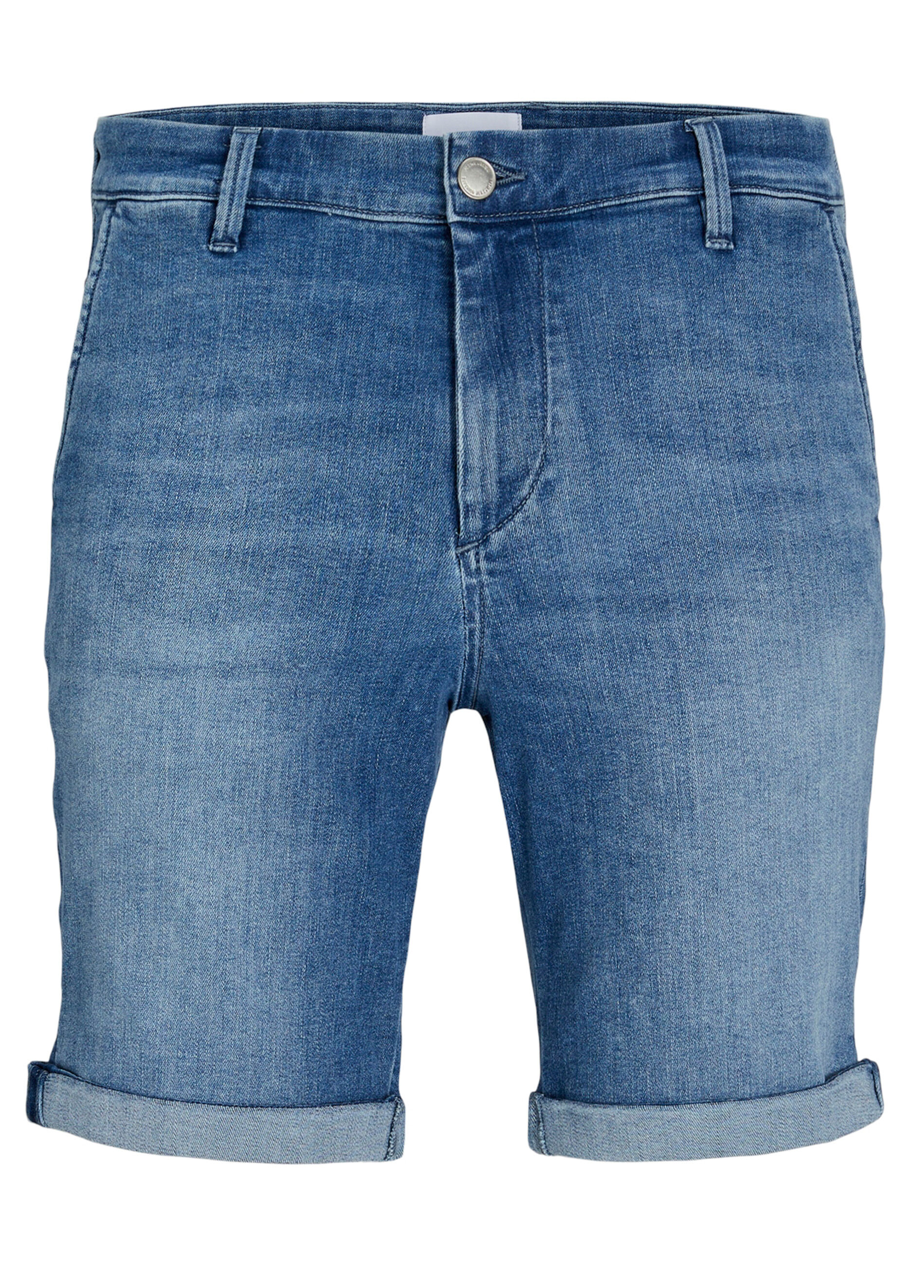 Bermuda slim fit in denim uomo_0