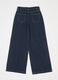 Denim wide leg in puro cotone donna_5