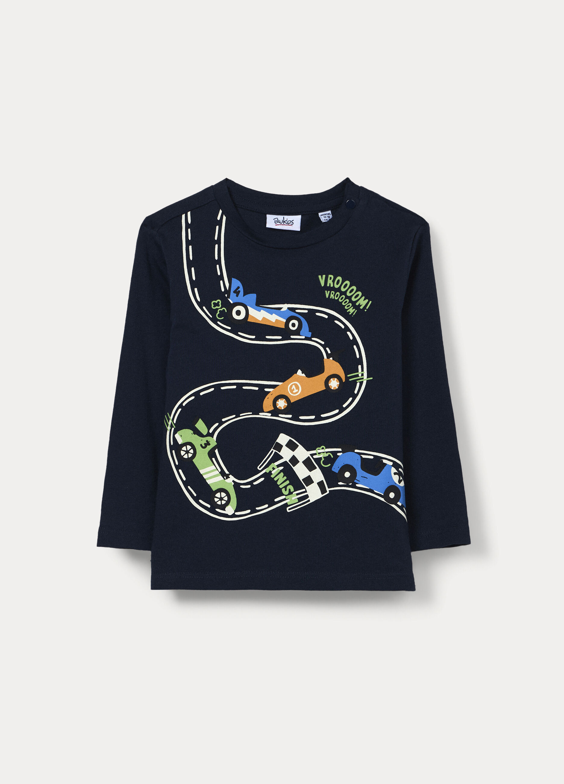 T-shirt in jersey di puro cotone bimbo_0