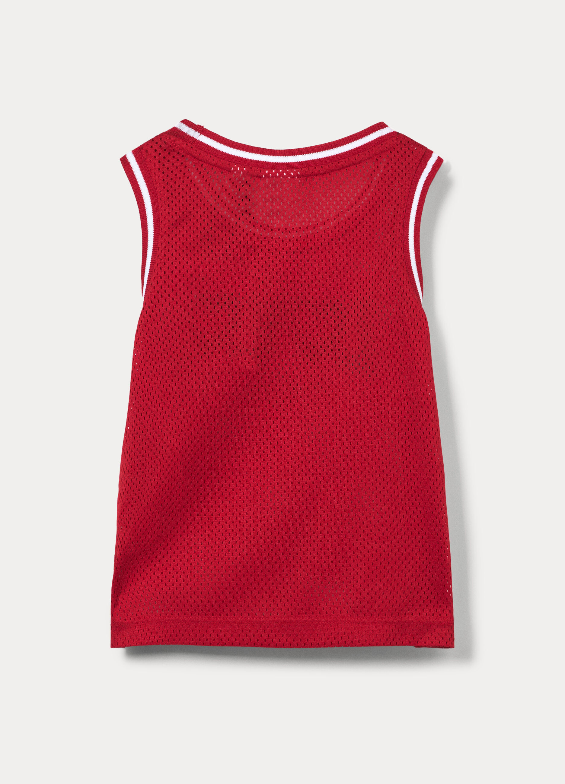 Canotta mesh con stampa bambina_1