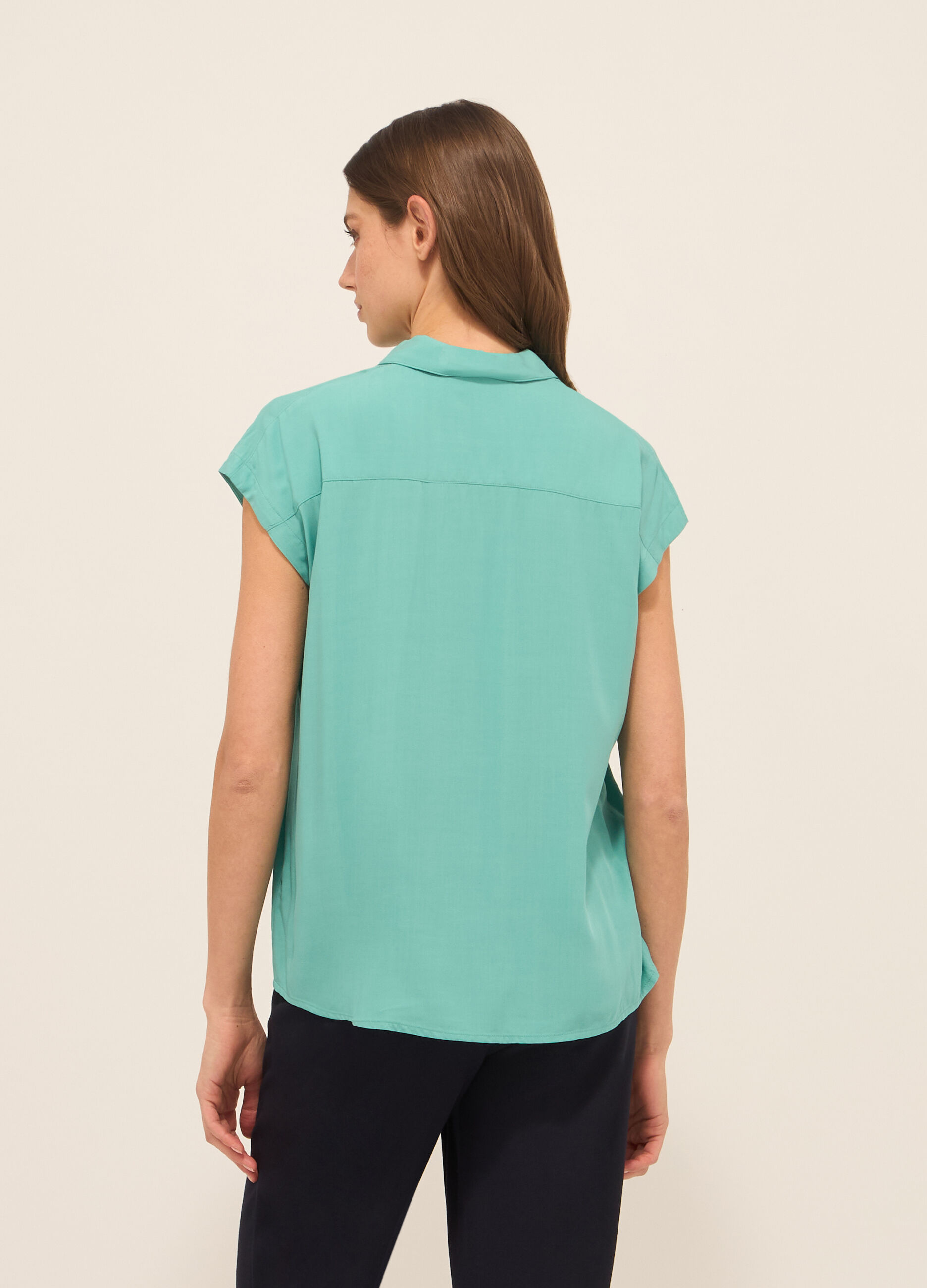 Camicia in pura viscosa donna_1
