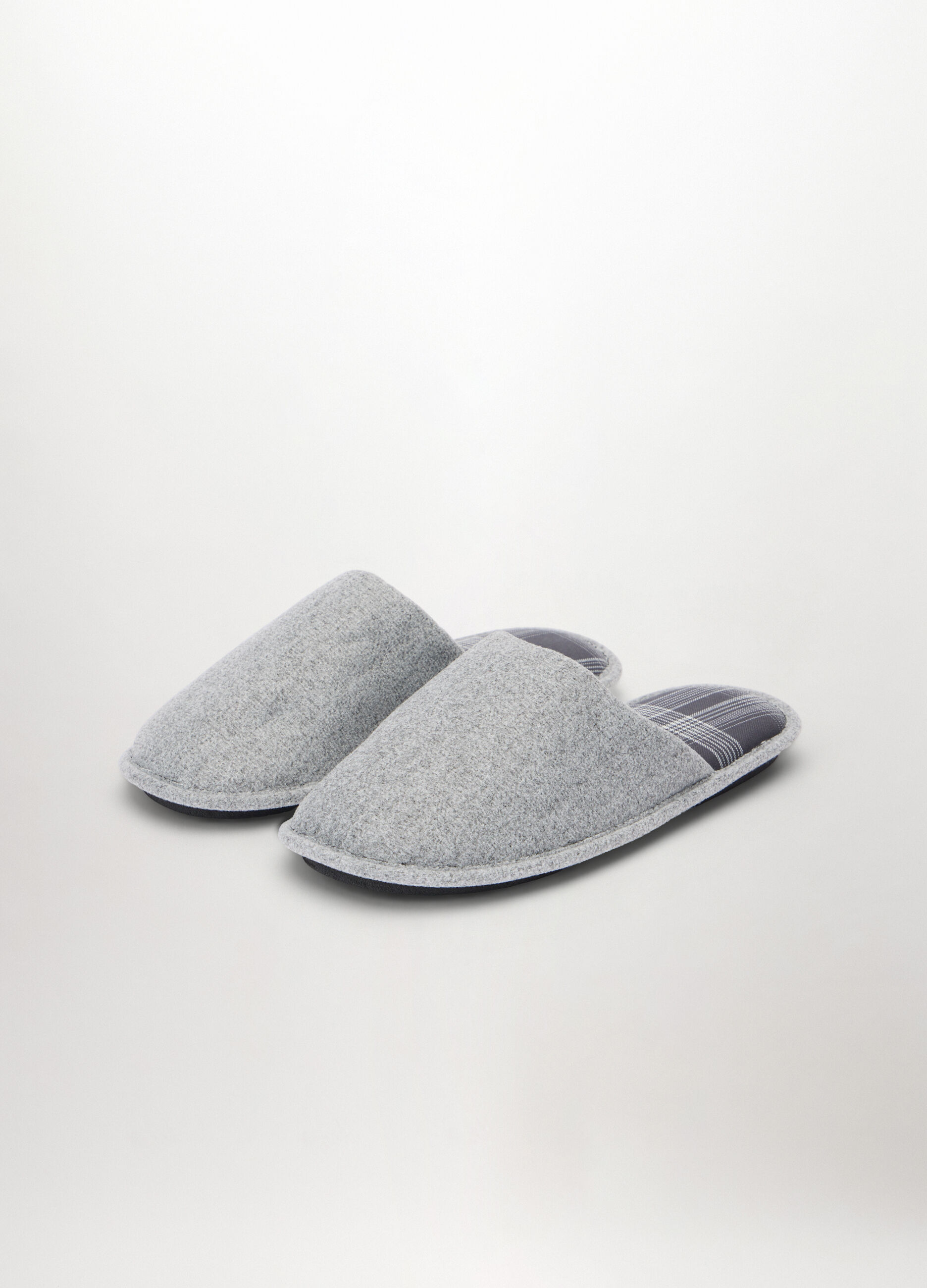 Pantofole motivo a quadri uomo_1