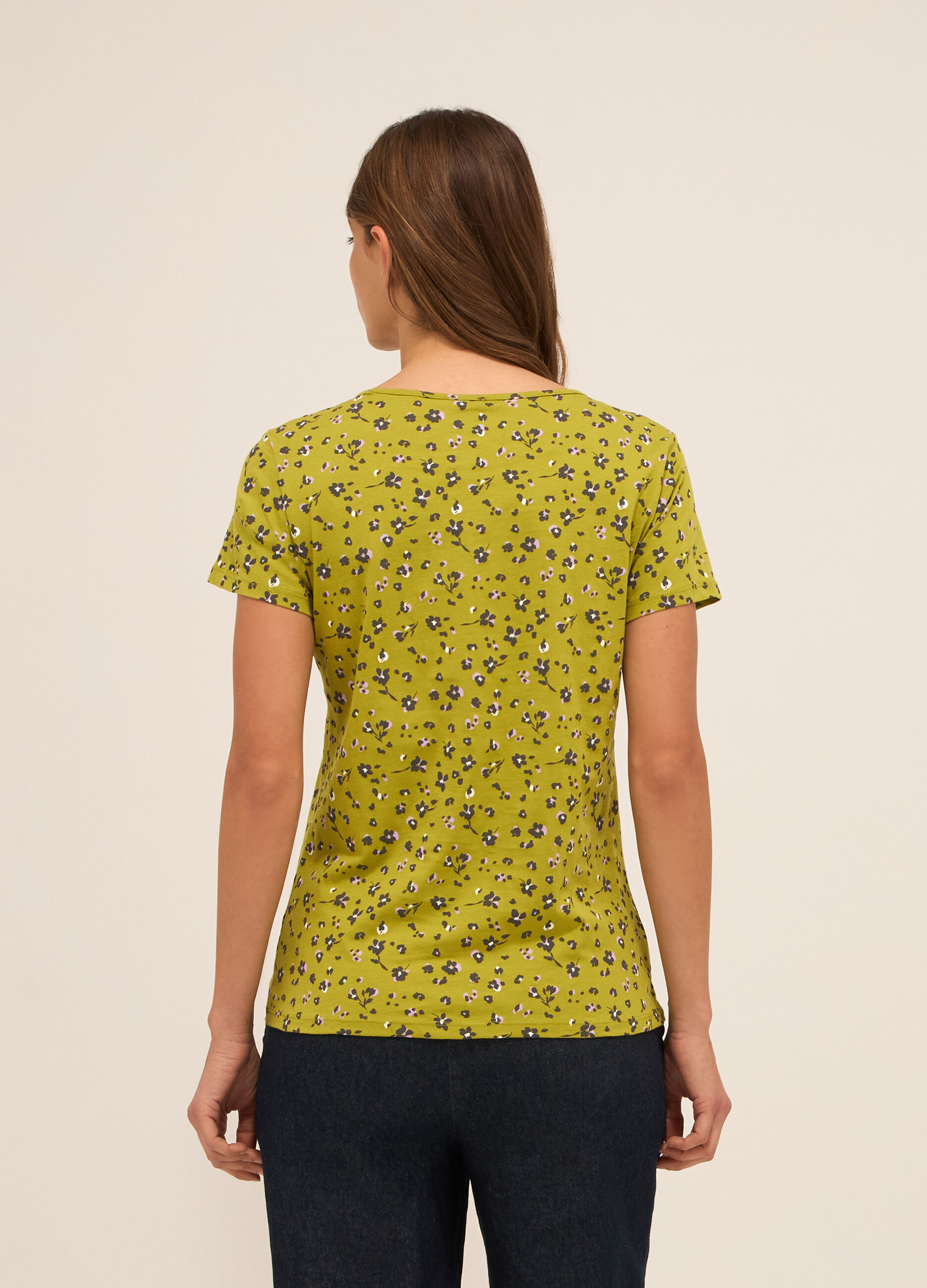 T-shirt in puro cotone donna_1