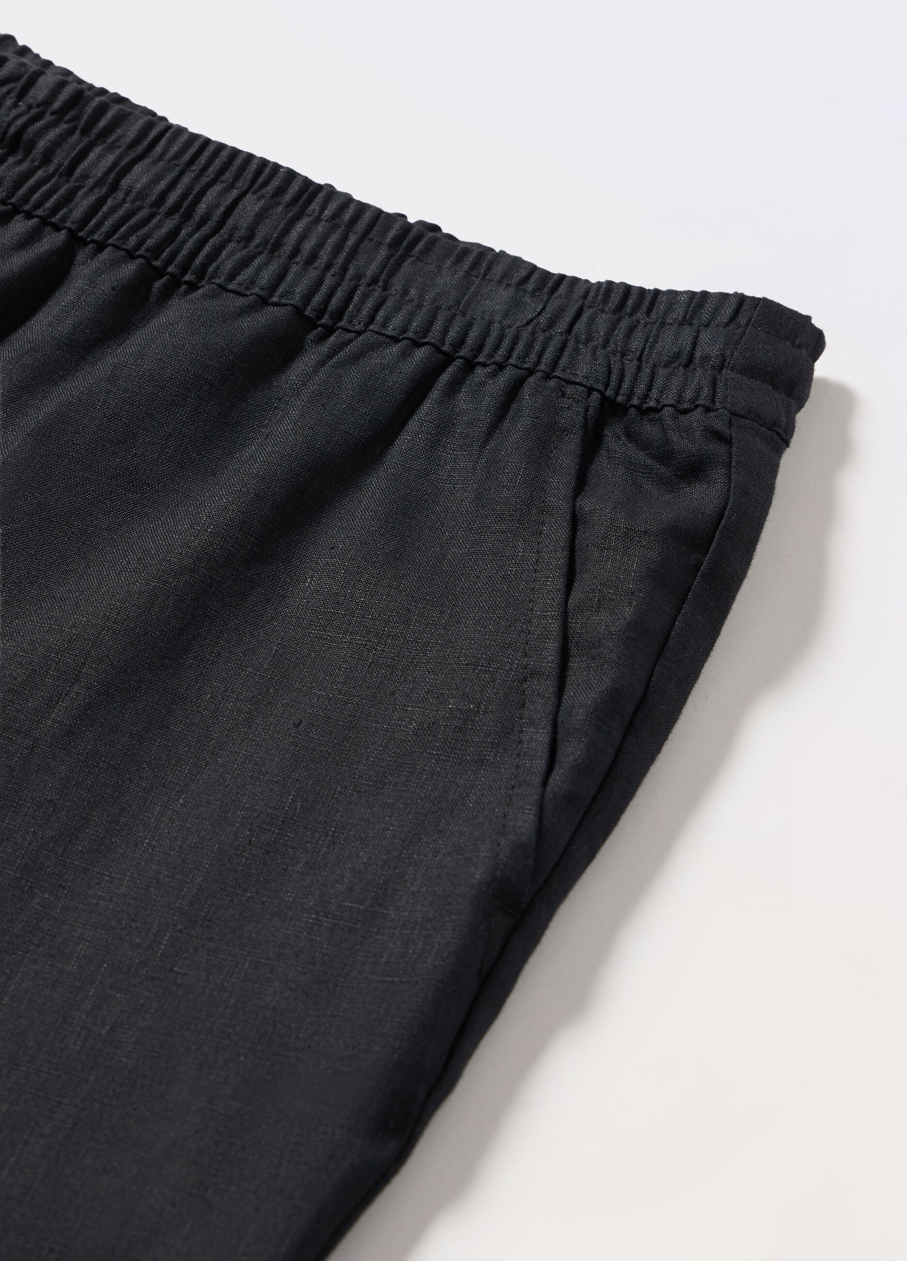 Pantaloni in puro lino donna curvy_1