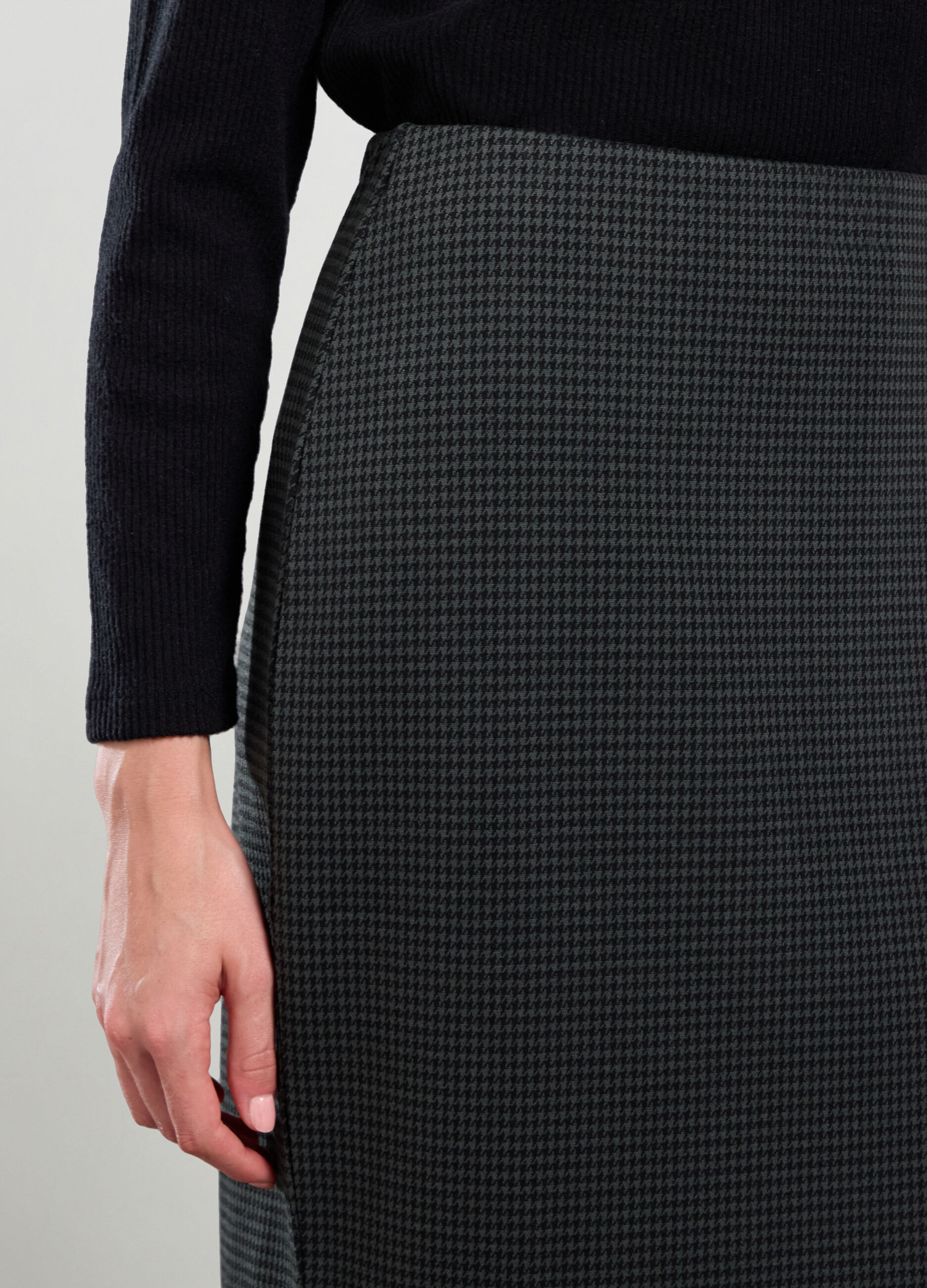 Gonna a tubino a quadri donna_2