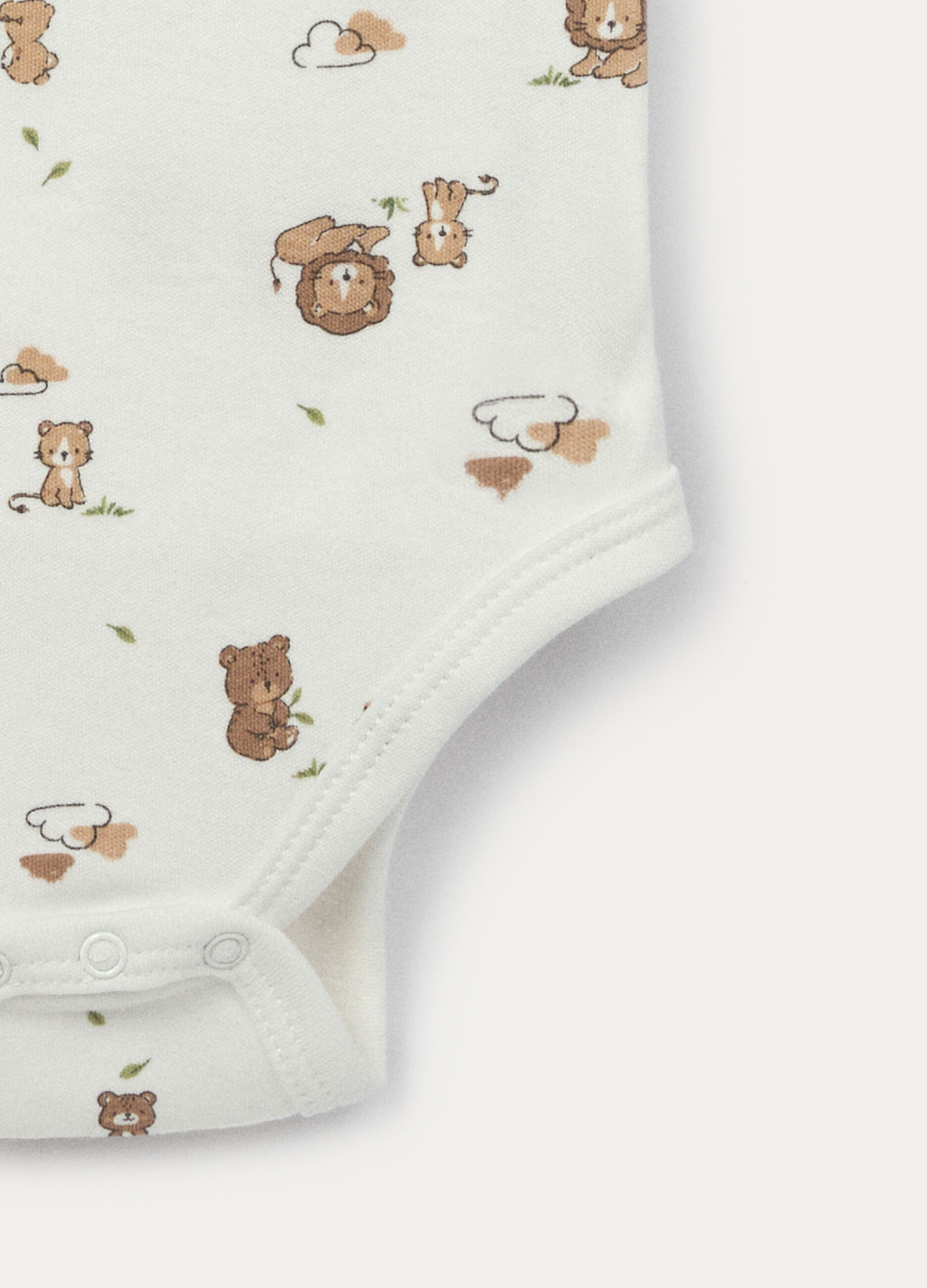 Pack 2 body in interlock di puro cotone neonato_3