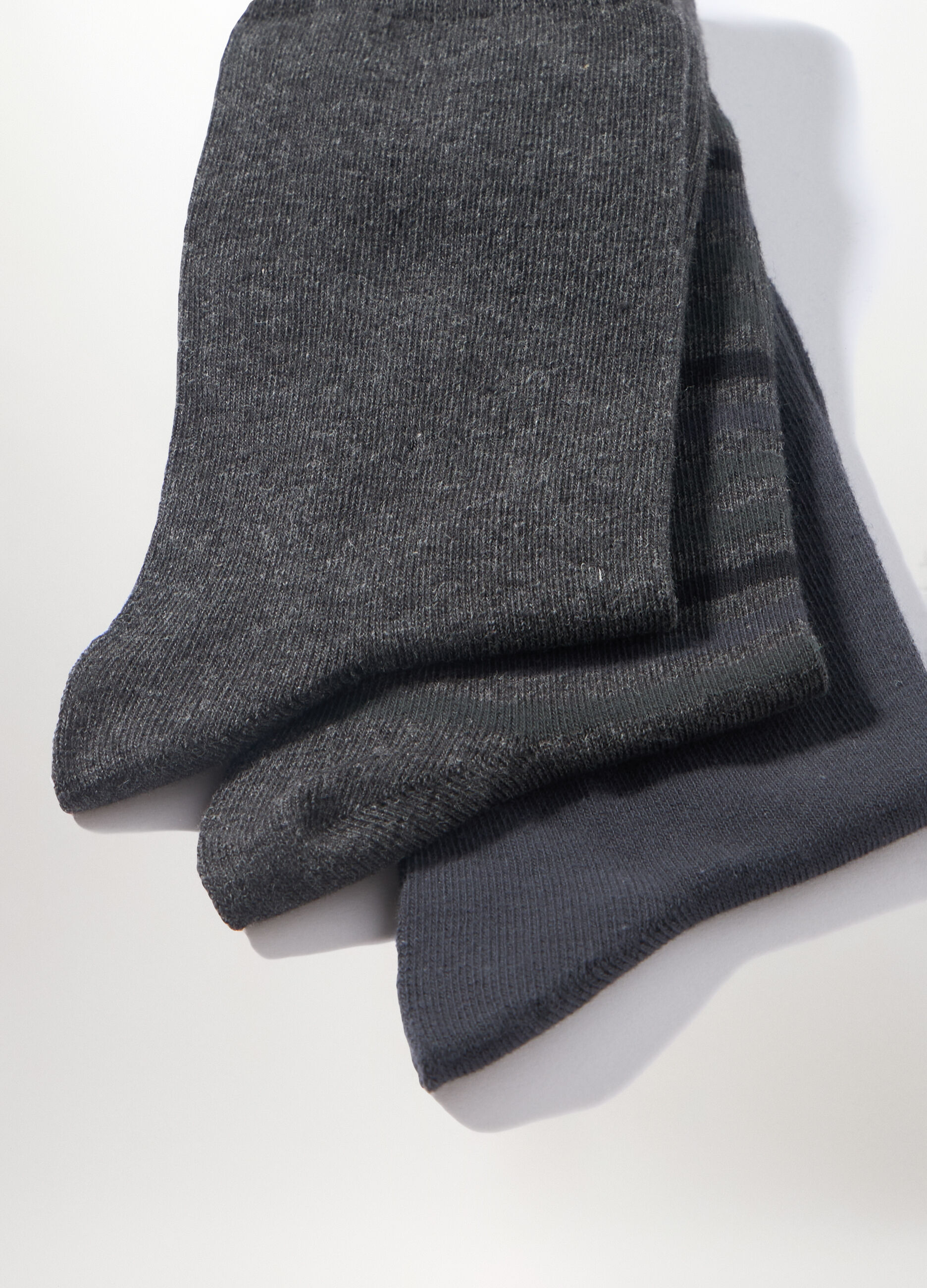 3 pack calze corte in misto cotone uomo_1