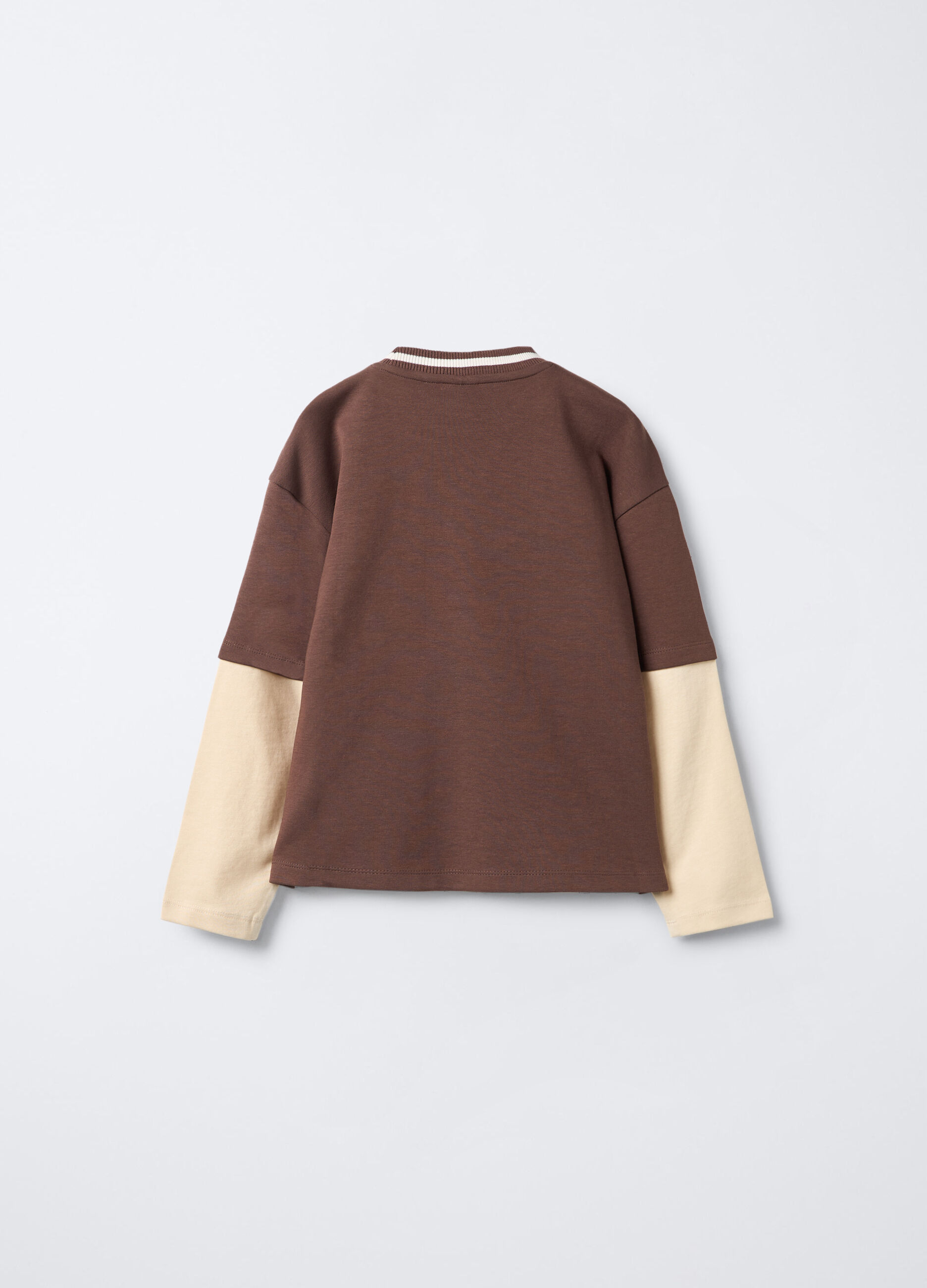 T-shirt in jersey misto cotone Fit Over ragazzo_1