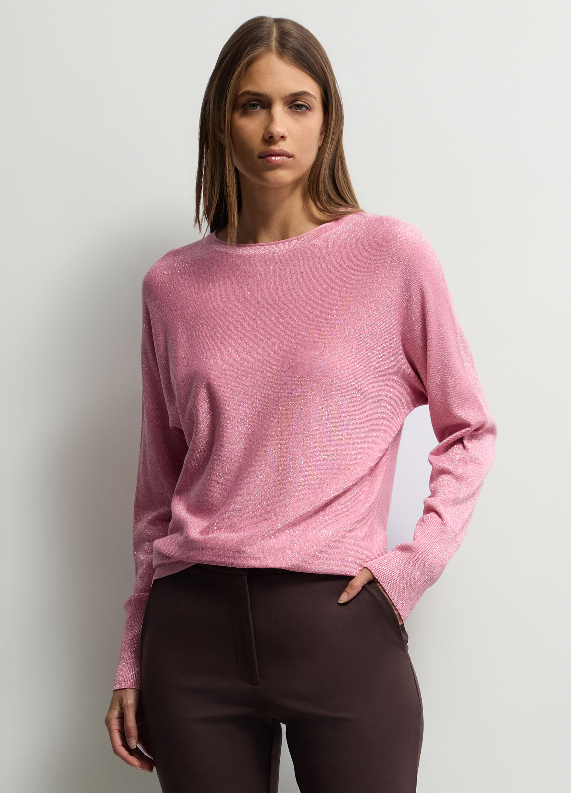 Maglia girocollo operata donna_0