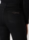 Pantaloni in denim misto cotone donna_2