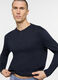 Maglia del pigiama a serafino in cotone uomo_2