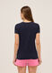 T-shirt in jersey di puro cotone donna_1
