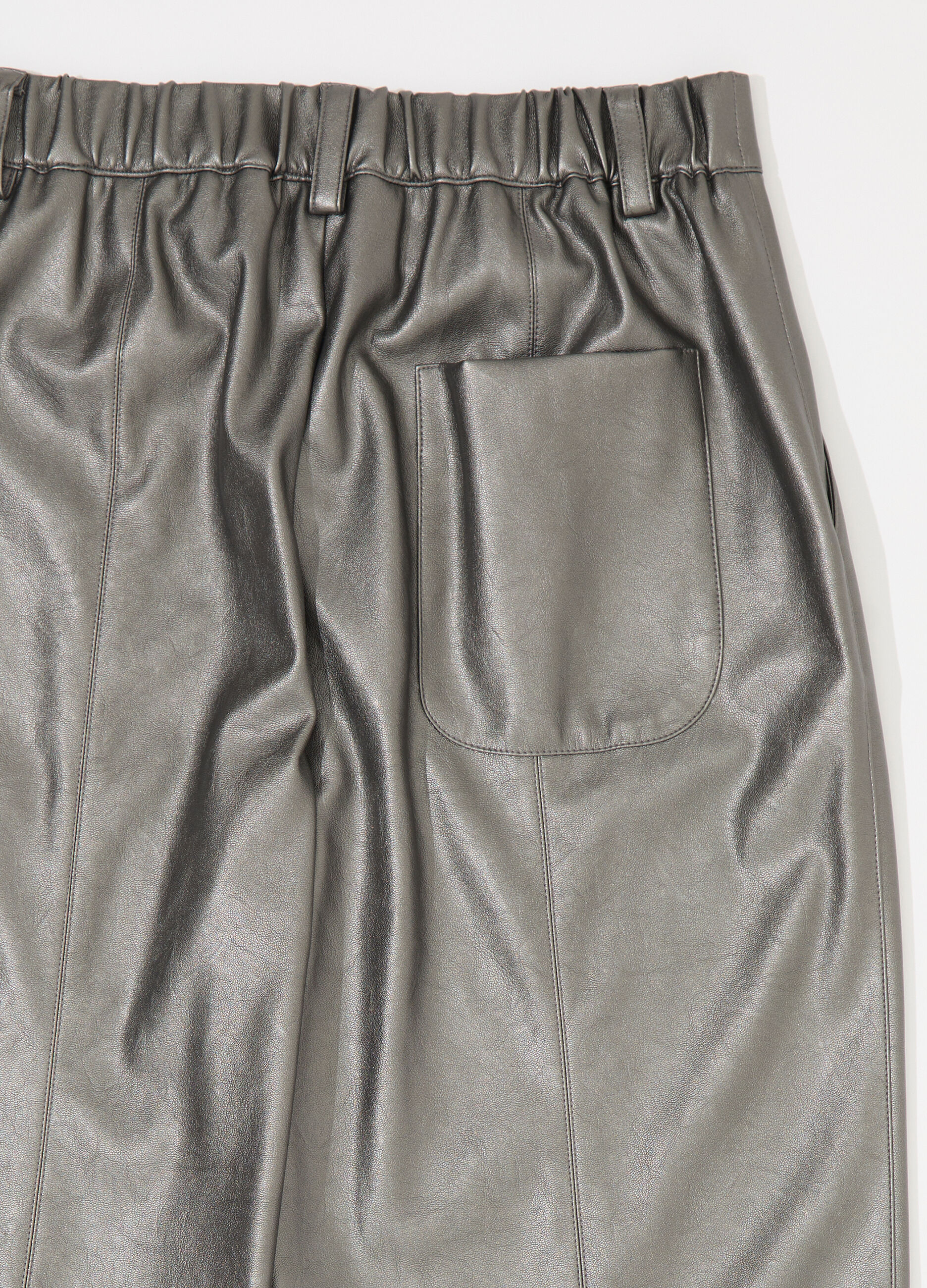 Pantalone a sigaretta in ecopelle donna_6