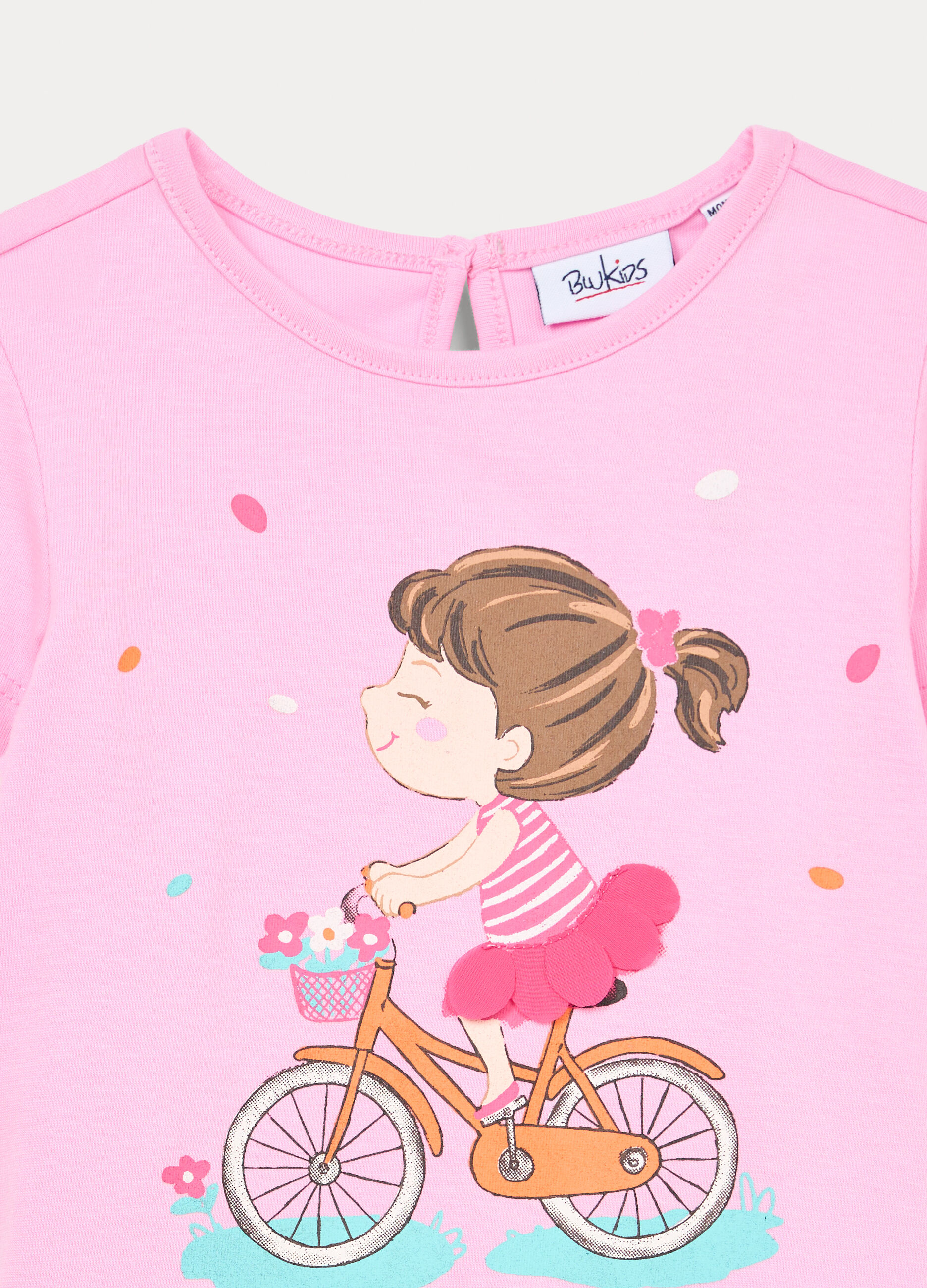 T-shirt in jersey di puro cotone bimba_2