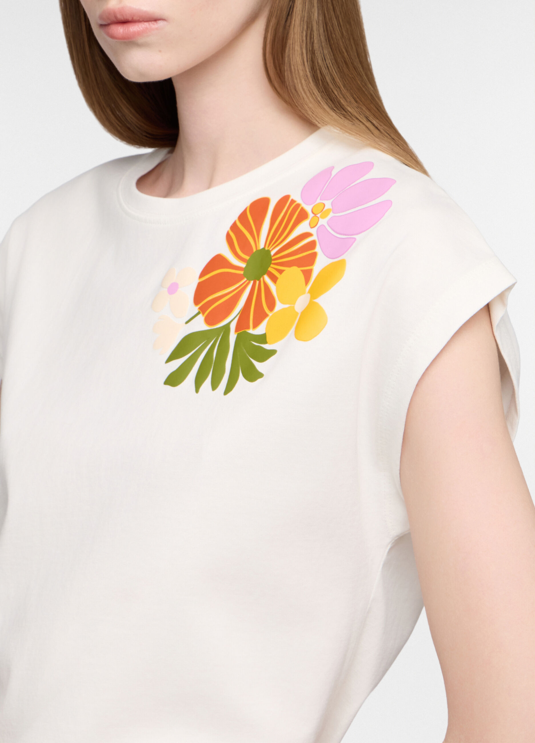 T-shirt girocollo donna_2