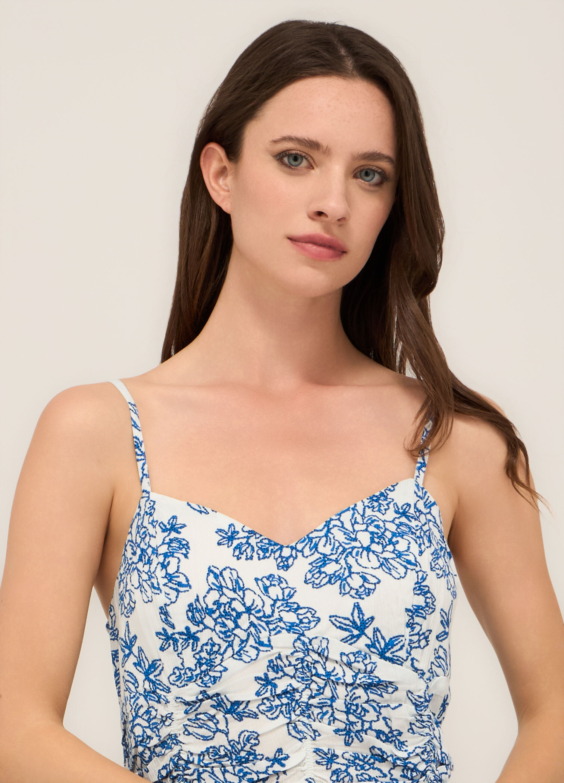 Top in pura viscosa crepe donna_2