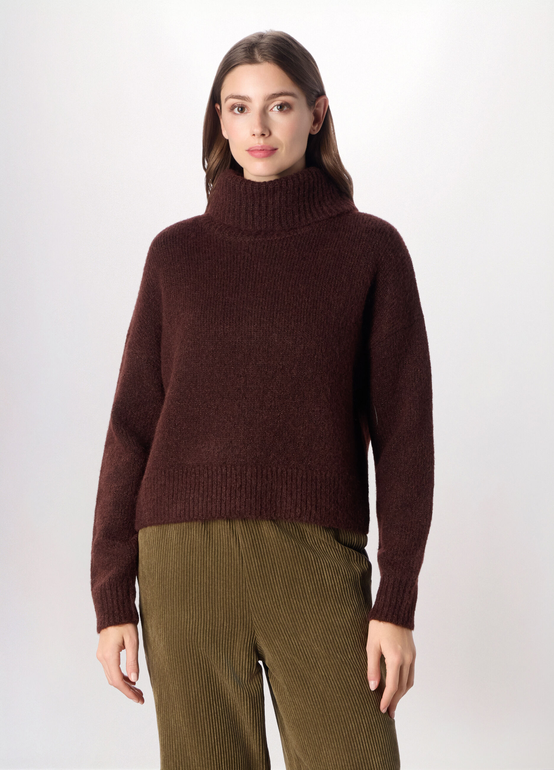 Pullover tricot misto lana donna_0