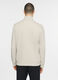 Felpa collo alto in cotone piquet uomo_1