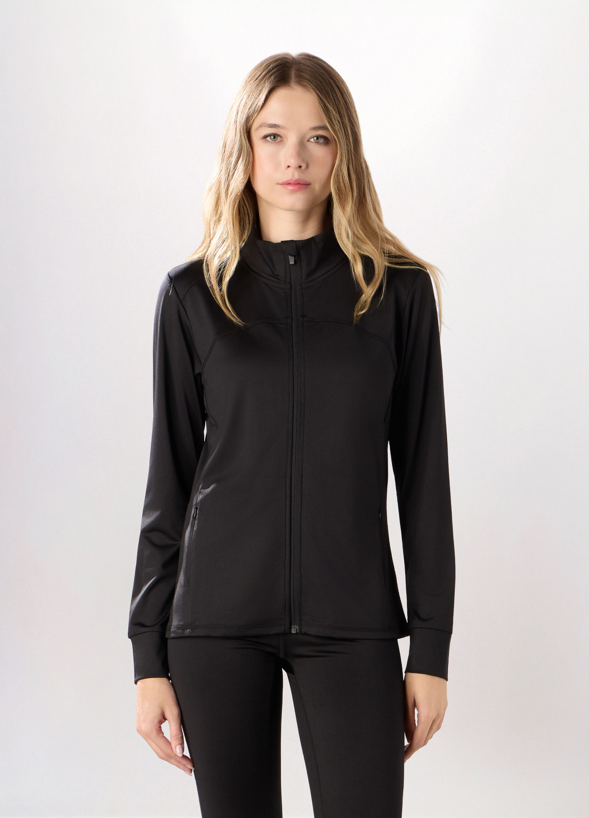 Giacca in jersey stretch Holistic Fitness donna_0