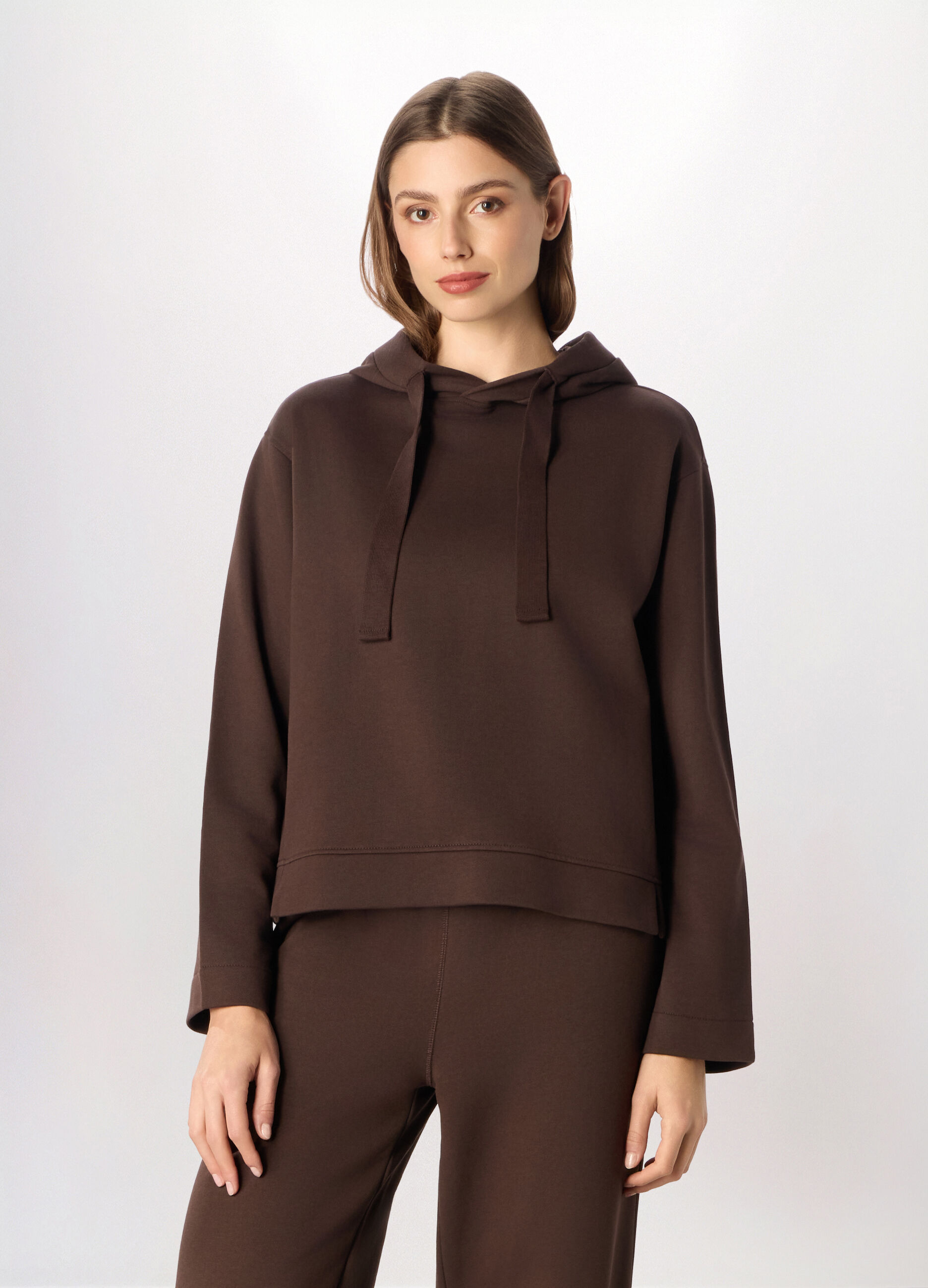 Felpa in misto cotone Holistic fitness donna_0