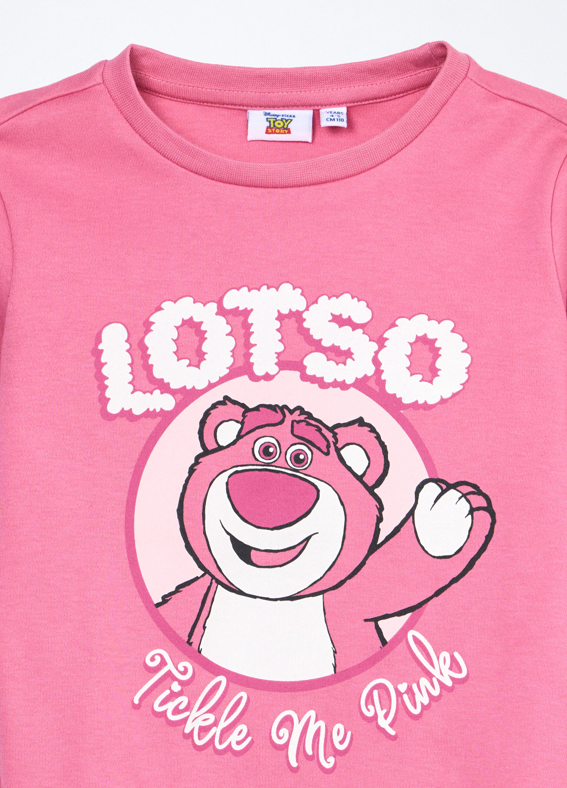 Set pigiama lungo in interlock di puro cotone bambina_2