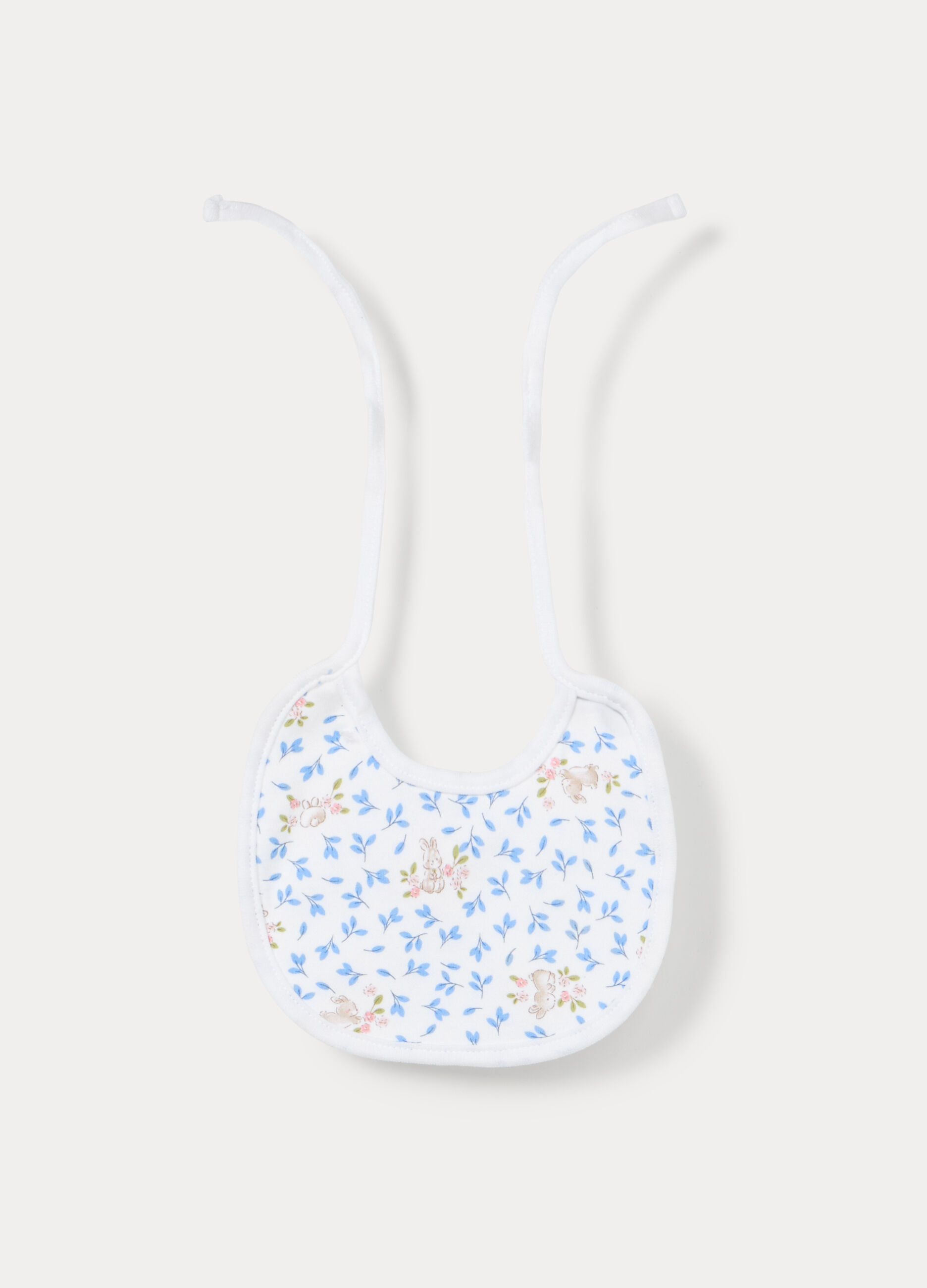 Bavaglini in interlock di puro cotone neonata_1