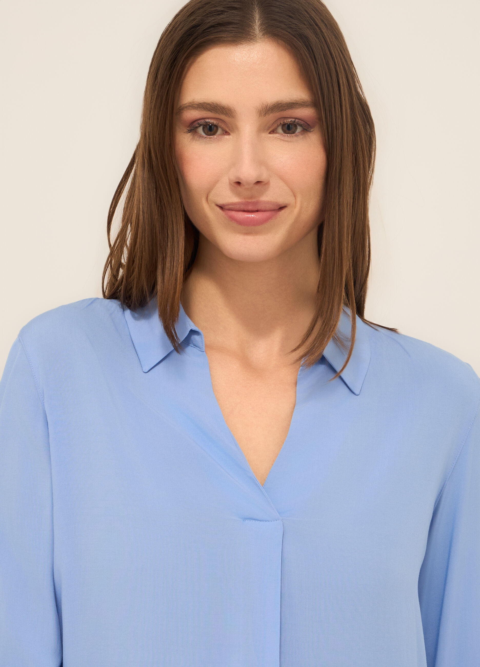 Blusa in pura viscosa donna_2