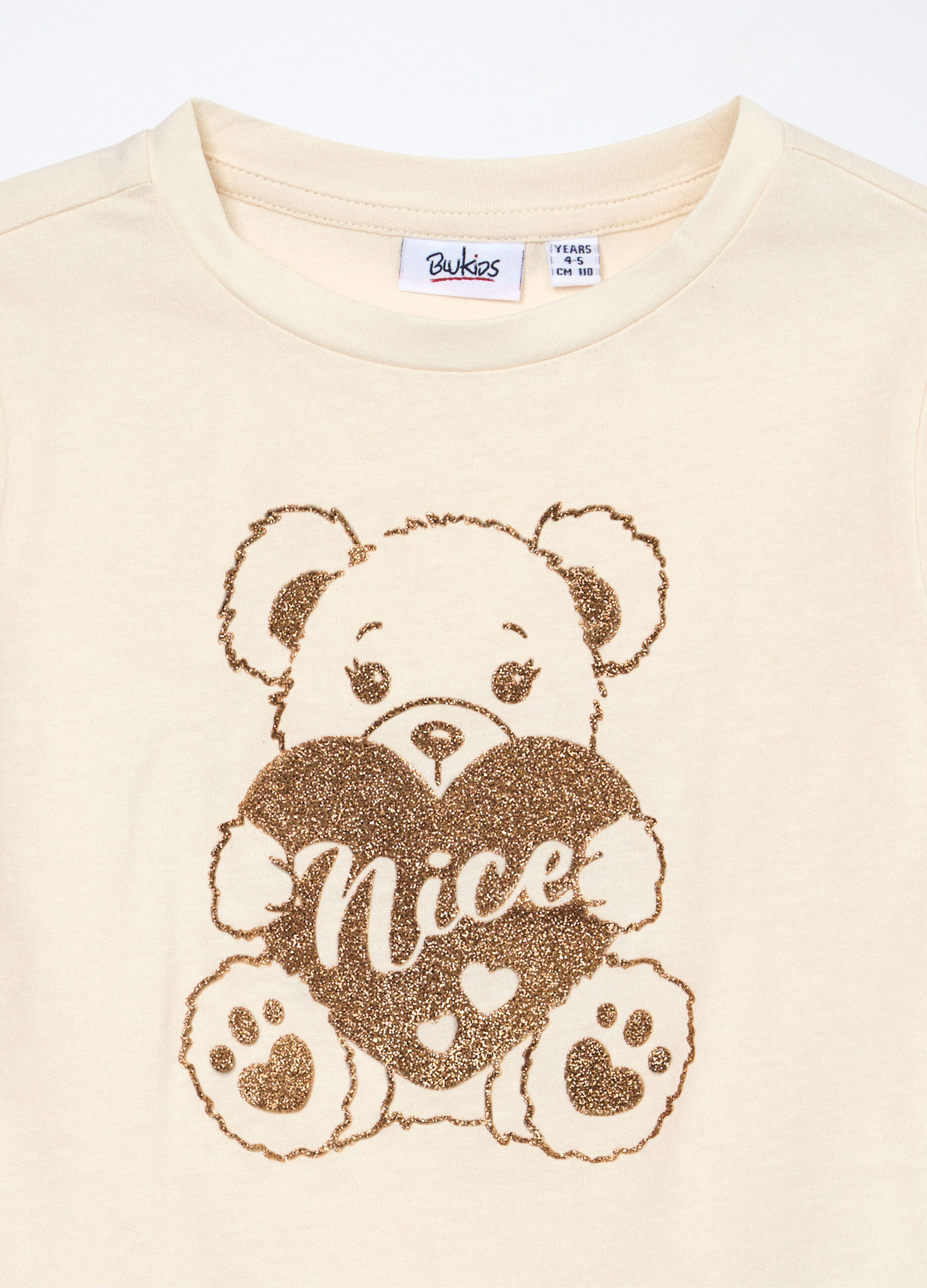 T-shirt in jersey di puro cotone bambina_2