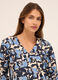 Blusa in puro cotone con scollo a V donna_2
