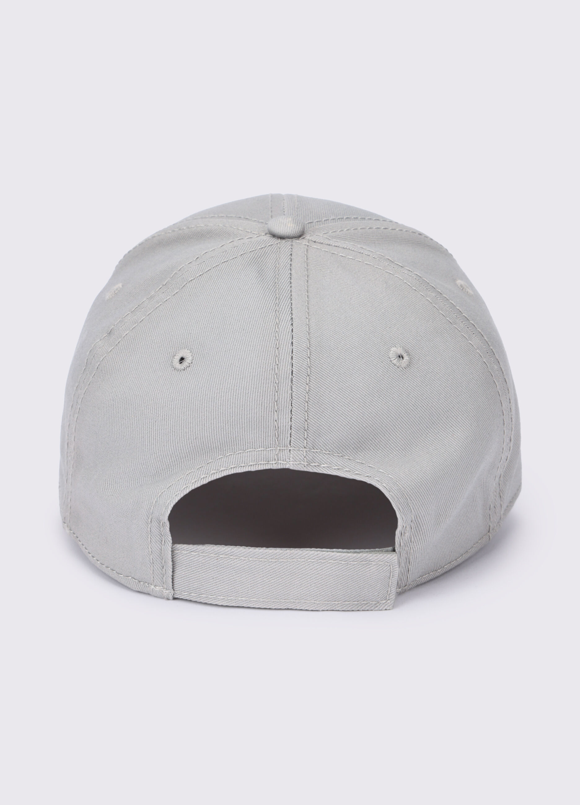 Cappello baseball in twill di cotone uomo_1